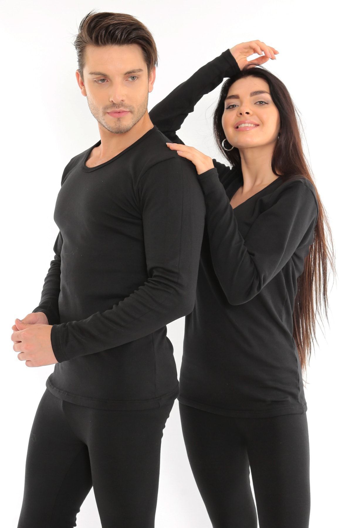 Unisex Kışlık Içi Şardonlu Termal Takım | Termal Fanila Ve Termal Tayt Içlik ( 1 Adet )