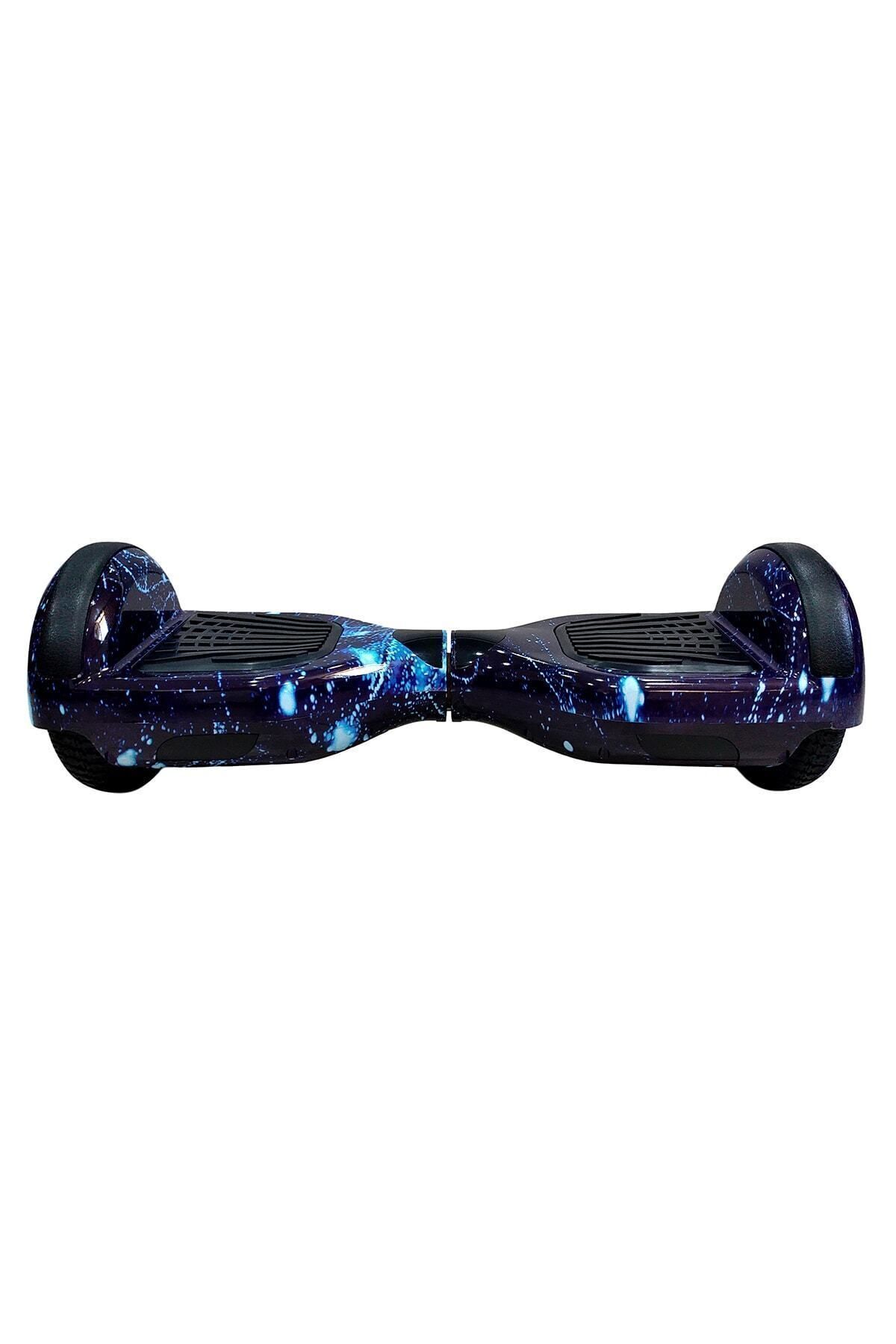 Elektrikli Kaykay Hoverboard 6.5 İnç Gökyüzü Grafity Desenli Akıllı Denge