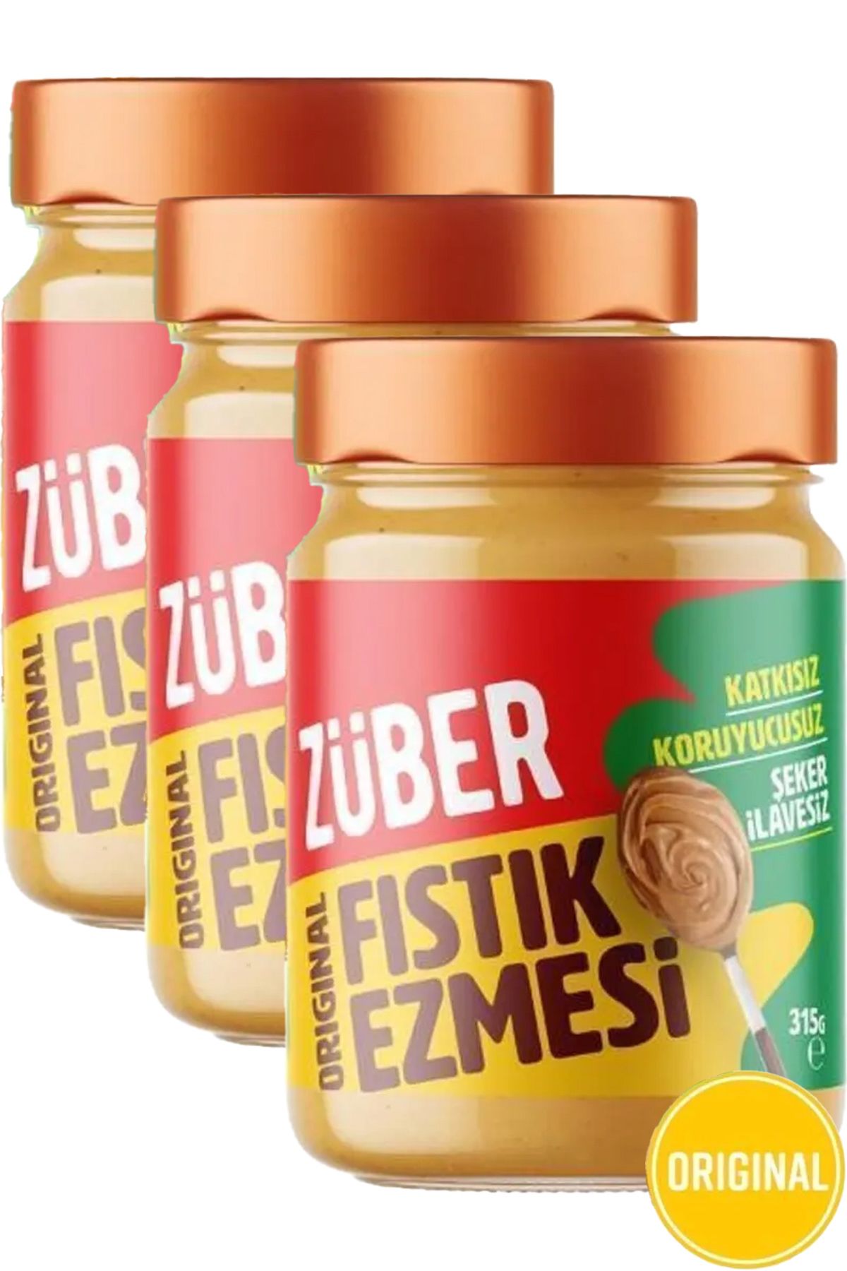 Fıstık Ezmesi Original 315g X 3 Adet