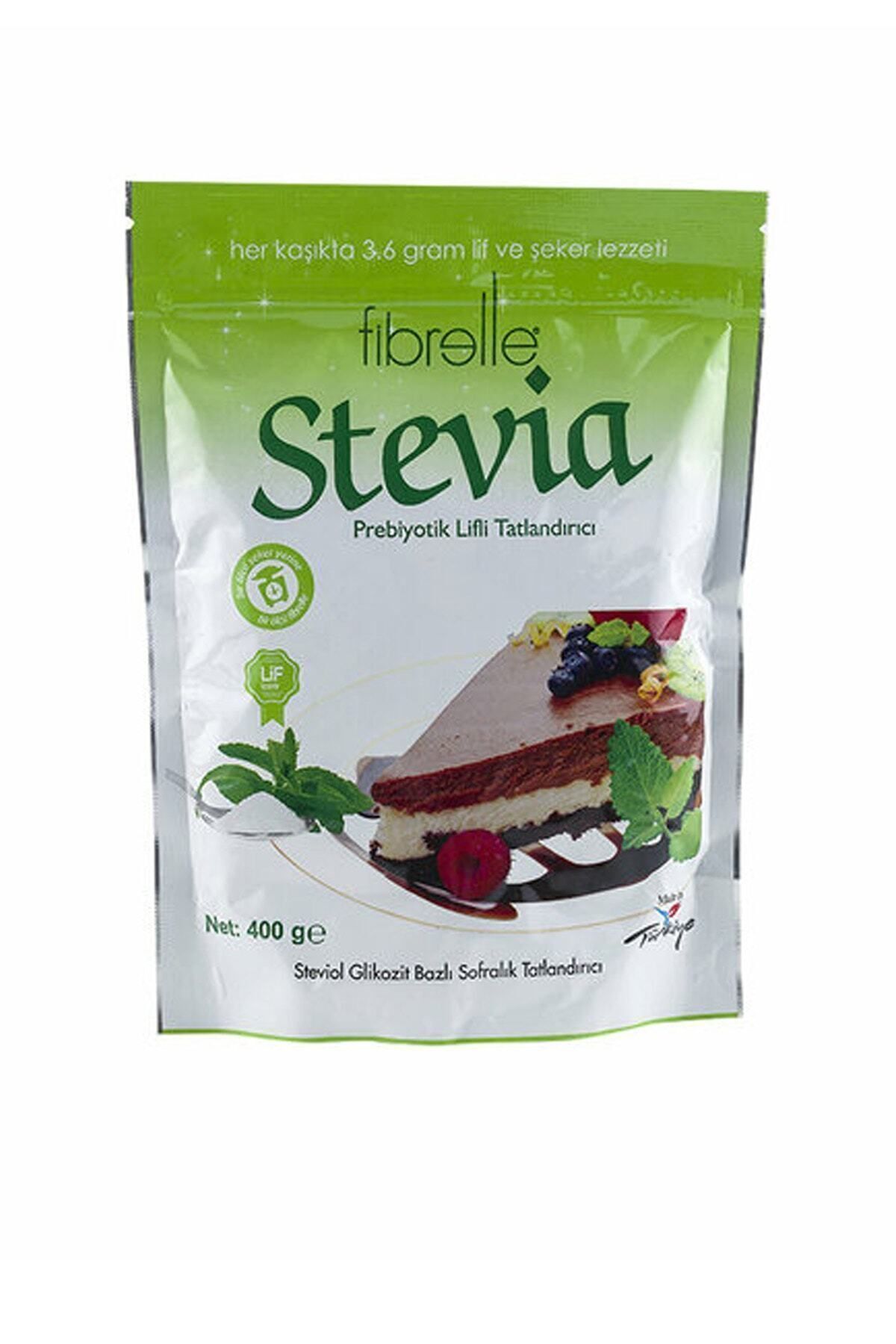 Prebiyotik Lifli Stevialı Sofralık Toz Tatlandırıcı Toz Şeker 400 gr