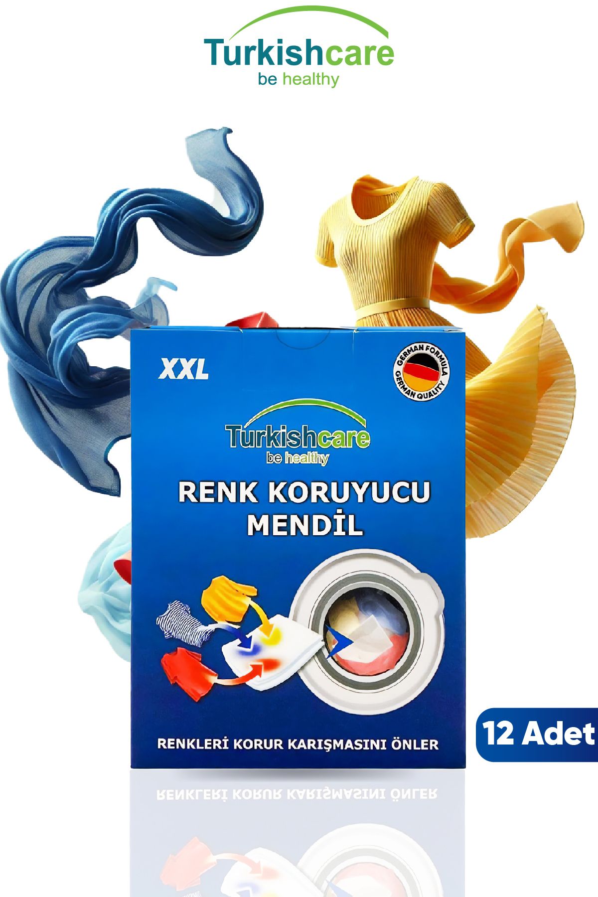 Renk Koruyucu Çamaşırlar Için Mendil 12'li