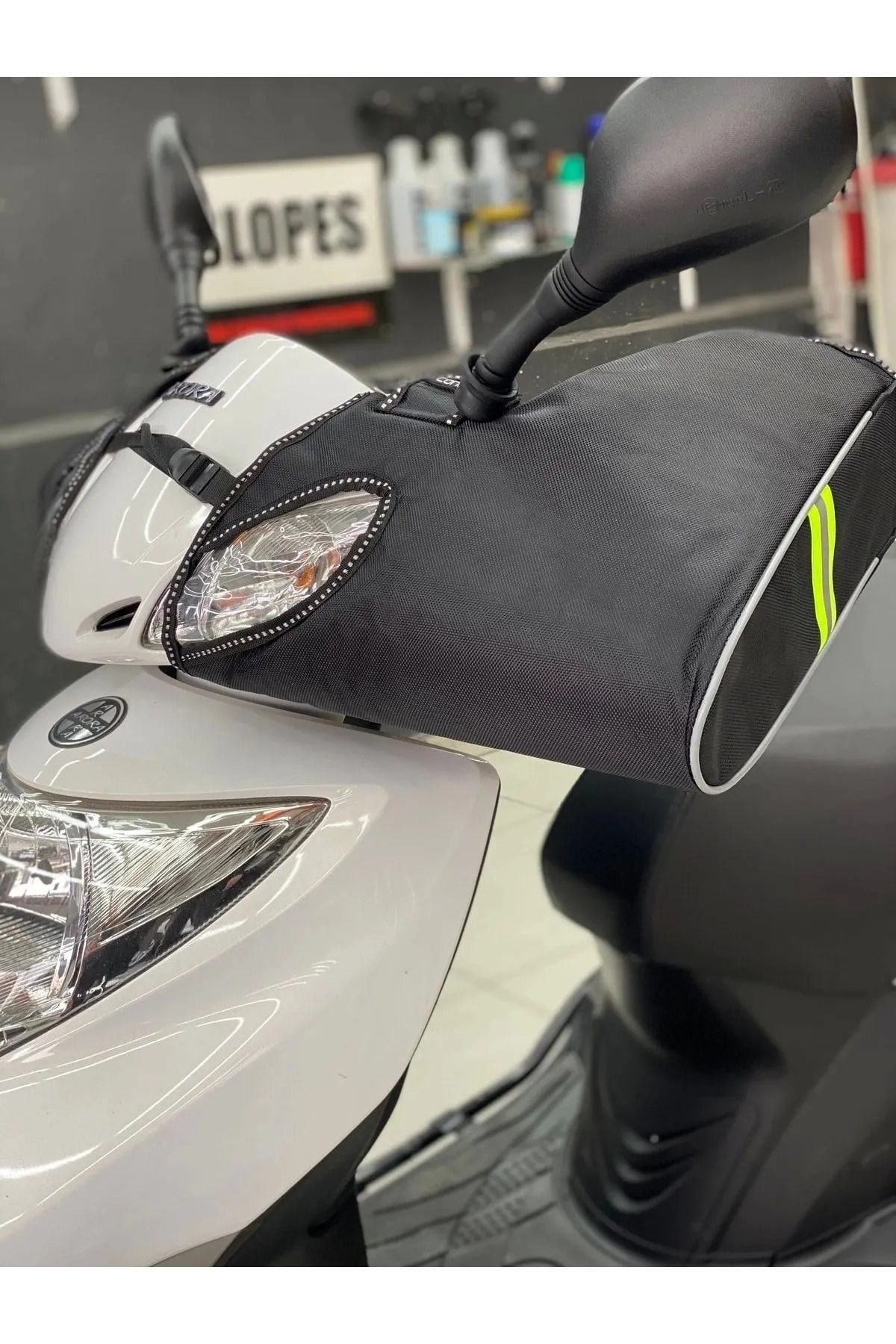 SCOOTER MOTOR EL RÜZGARLIĞI ( GİDONDA SİNYAL OLAN TÜM SCOOTERLARLA UYUMLUDUR)