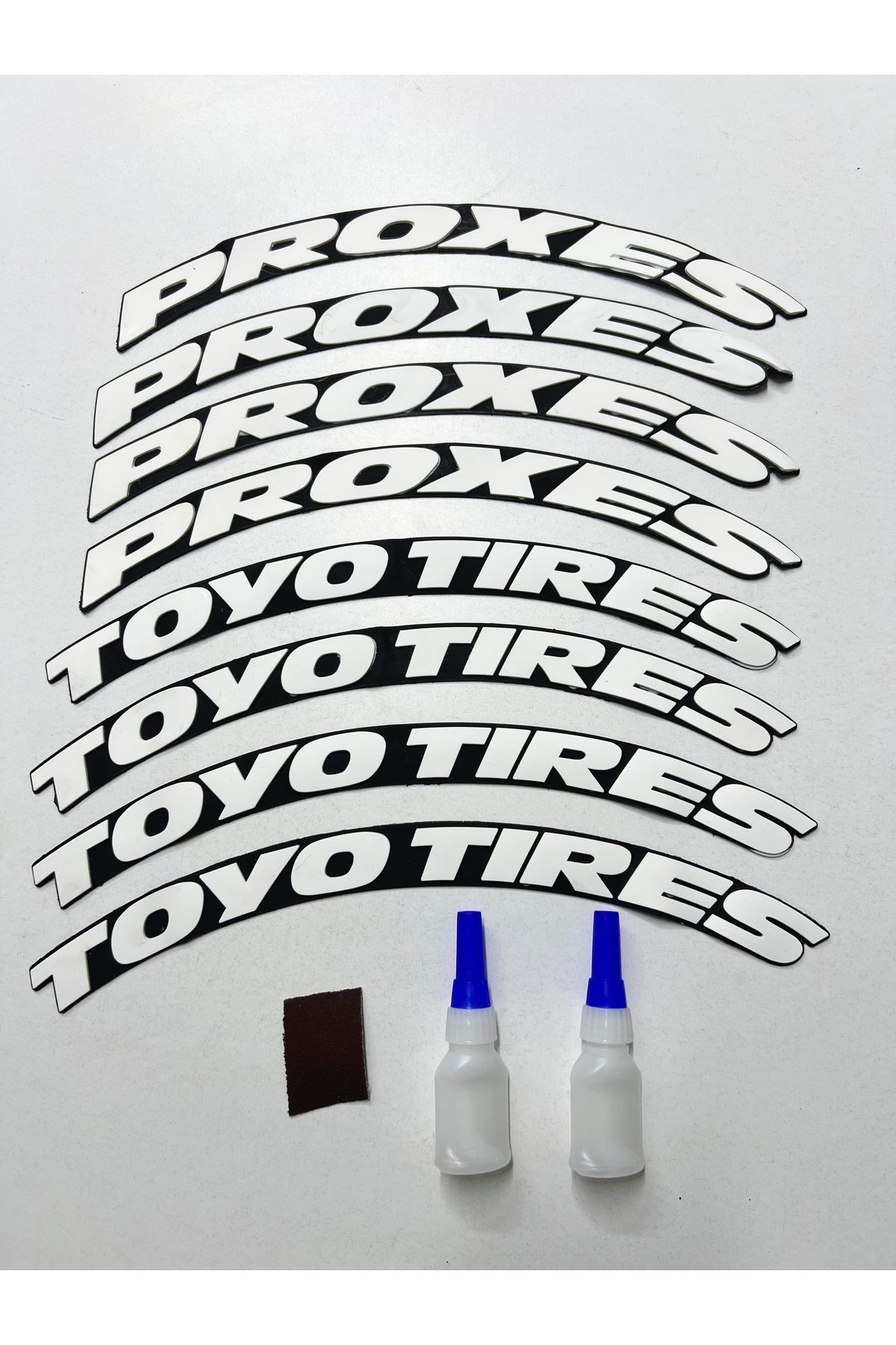 Toyotires Proxes 8 Adet Lastik Yazısı Motosiklet Ve Otomobil Lastik Yazısı Sticker