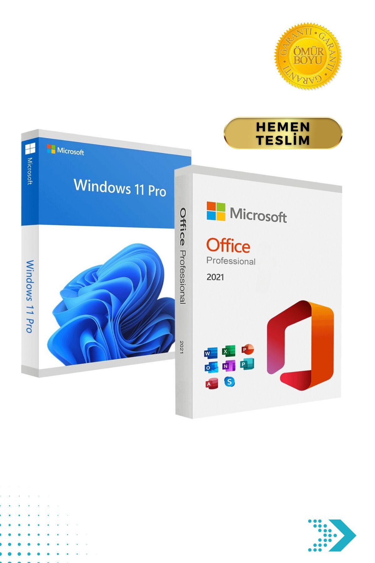 Windows 11 PRO + Office 2021 PRO Dijital Lisans Anahtarı ÖMÜR BOYU GARANTİLİ ESD KEY HEMEN TESLİM