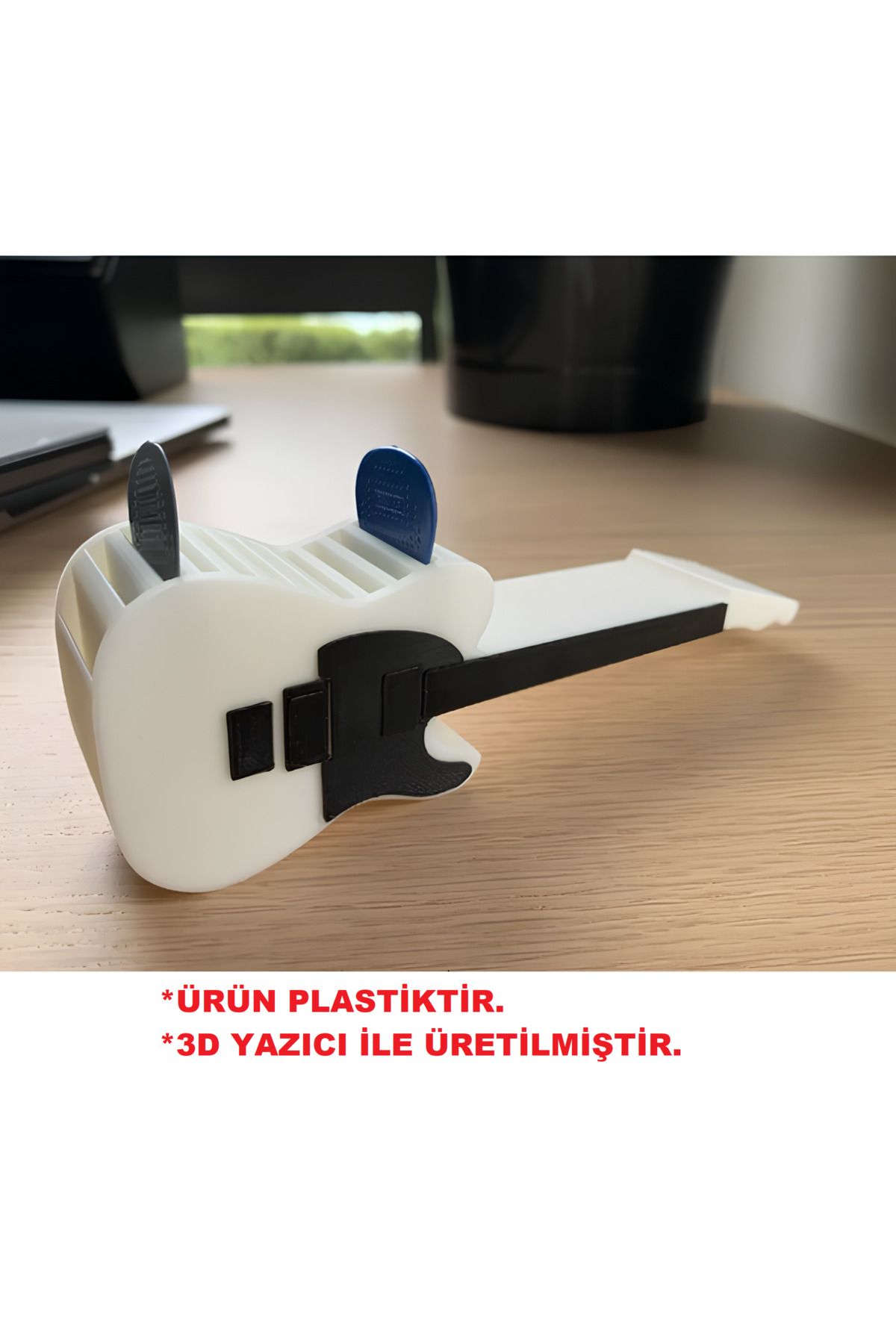 Telecaster Tasarım Dekoratif Penalık Pena Tutucu