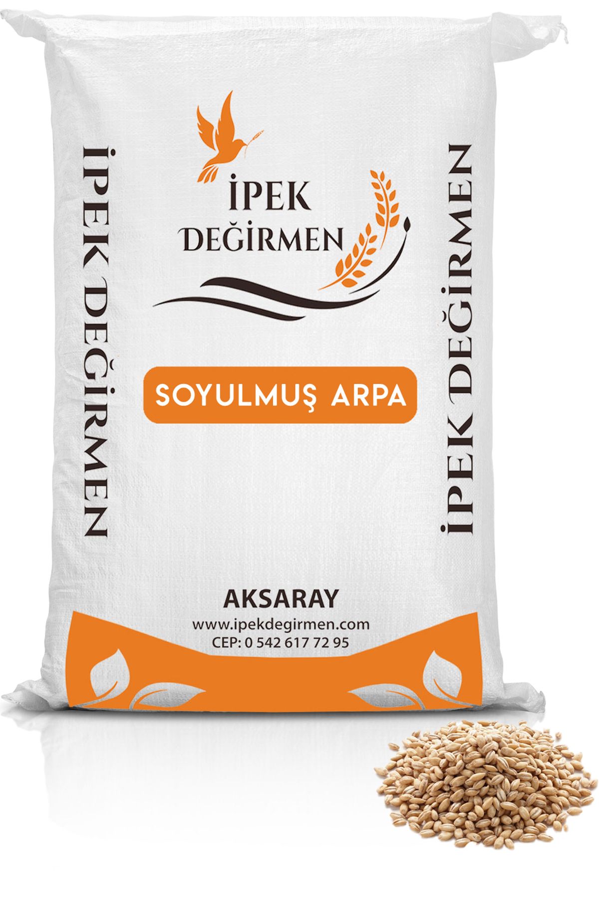3 Kg Soyulmuş Arpa Kabuksuz Taş Değirmen Doğal Katkısız