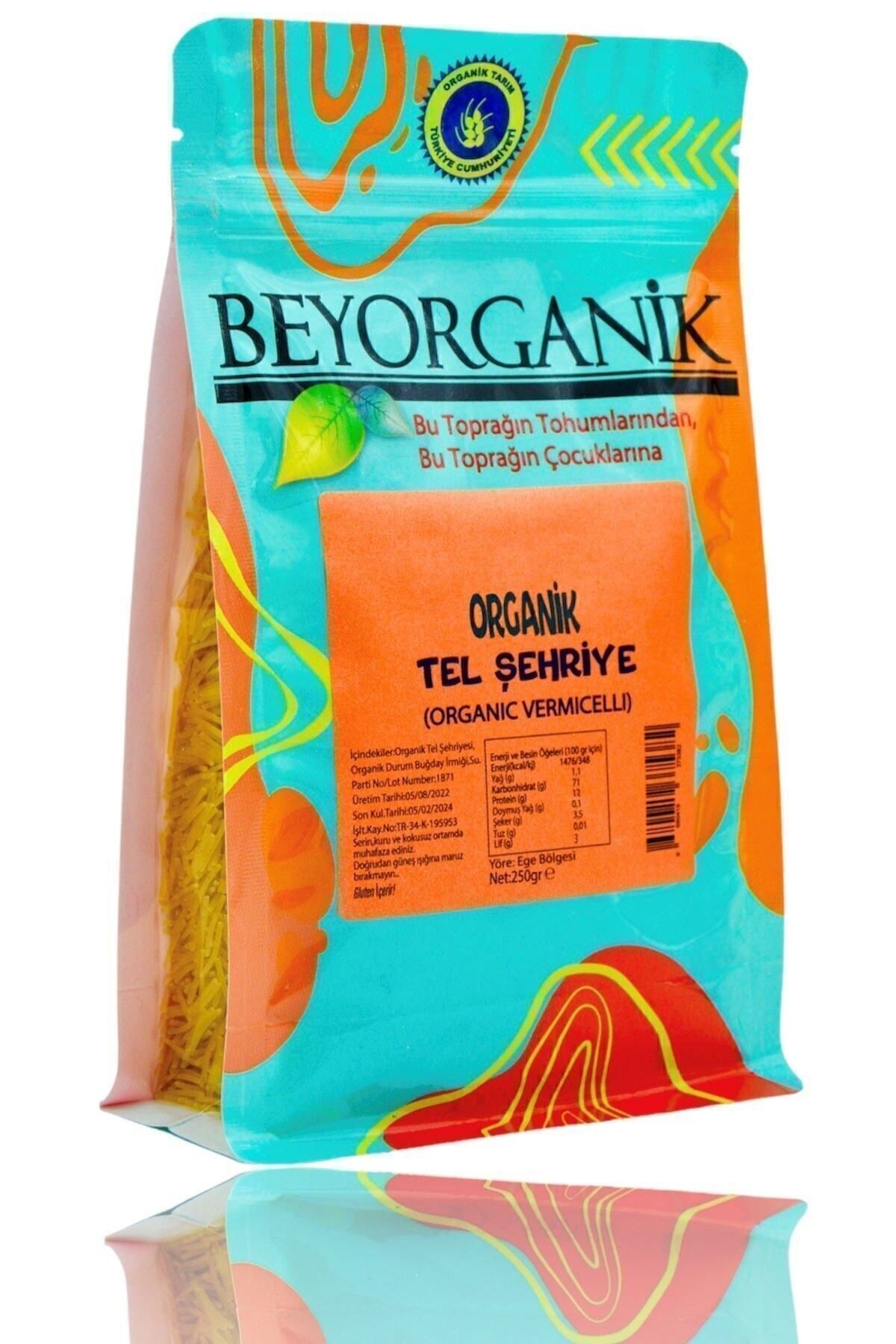 Organik Tel Şehriye 250gr