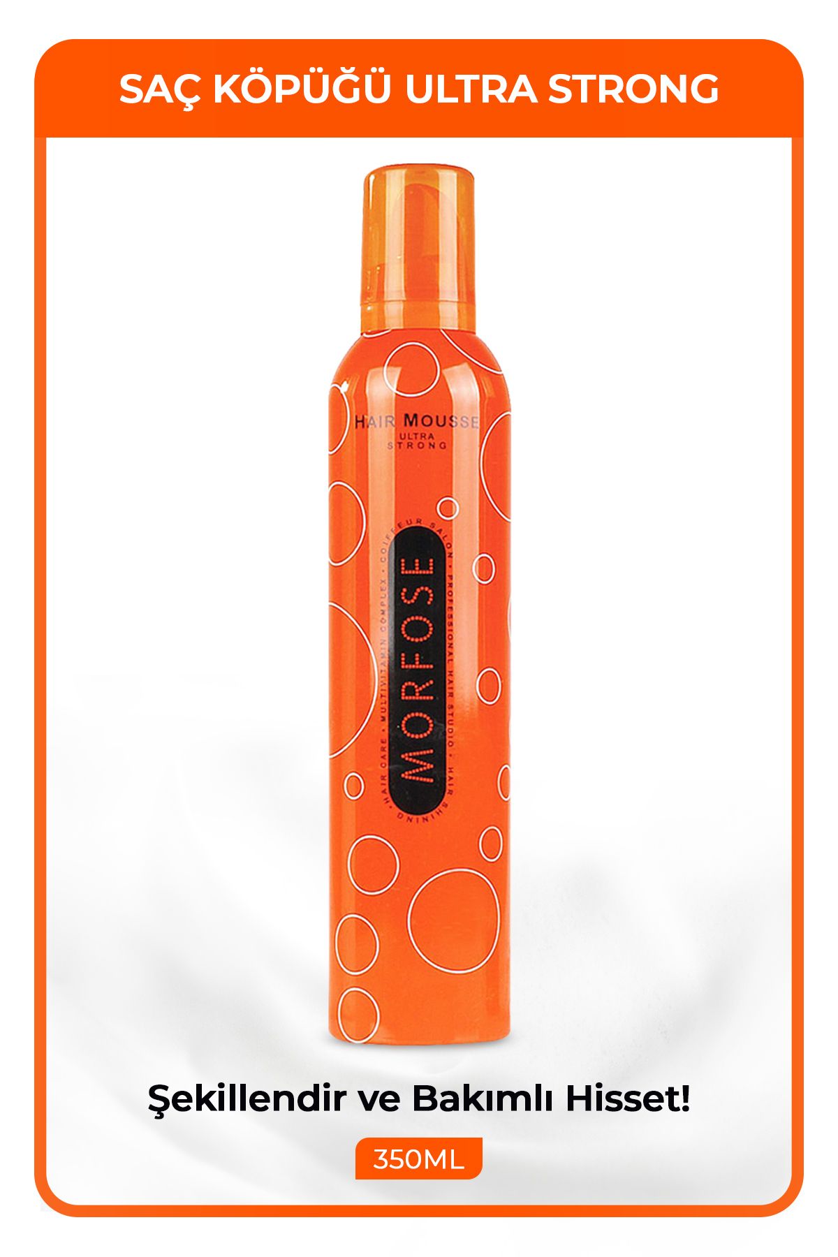 Ultra Strong Saç Köpüğü 350 ml - Güçlü Tutuş