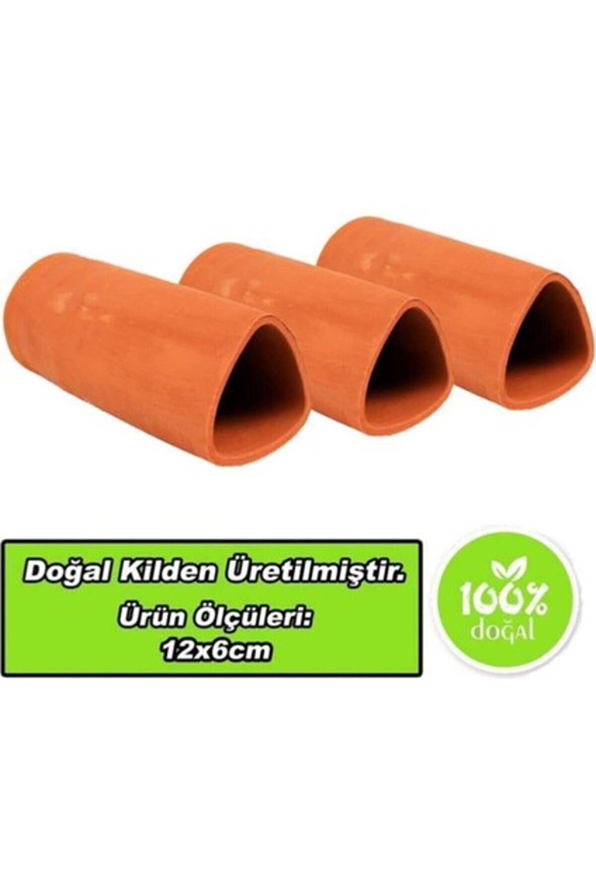 Üçgen Ağız Vatoz Yumurtlama Küpü 3ADET 12X6CM