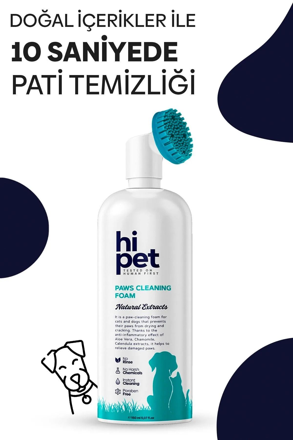 Köpek Pati Temizleme Köpüğü