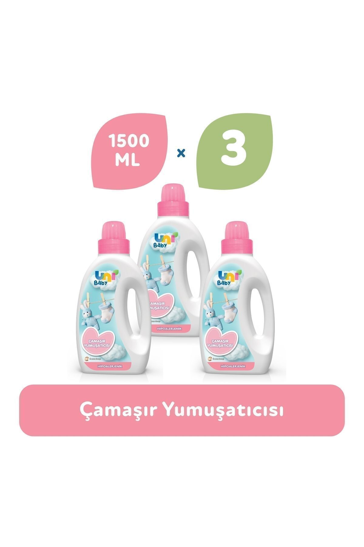 Çamaşır Yumuşatıcı 1500 ml X 3 Adet