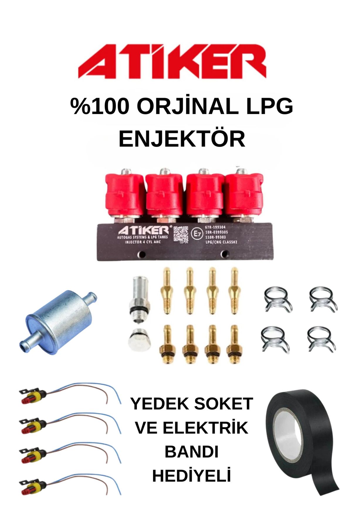 Enjektör 4 Silindir 3 Ohm