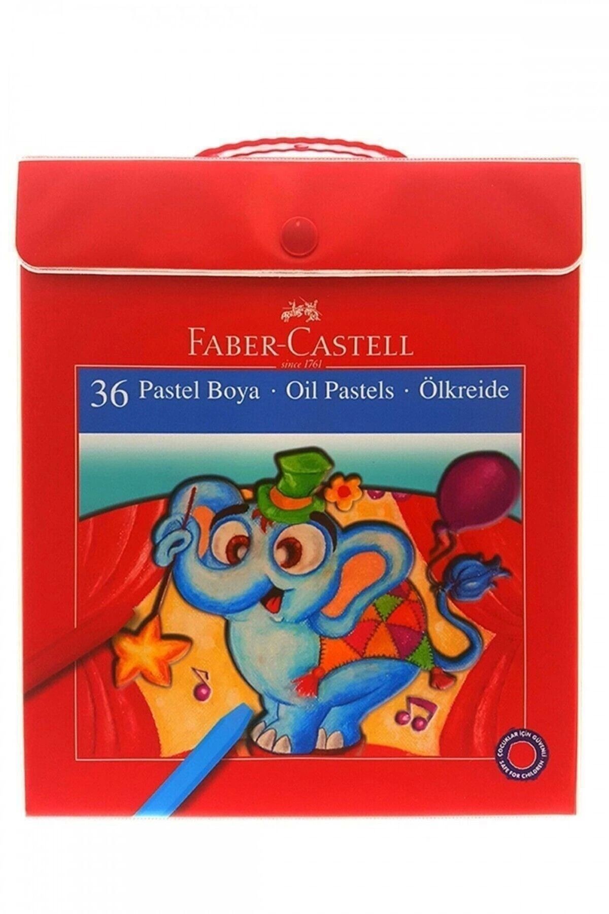 Plastik Çantalı Tutuculu Pastel Boya 36 Renk