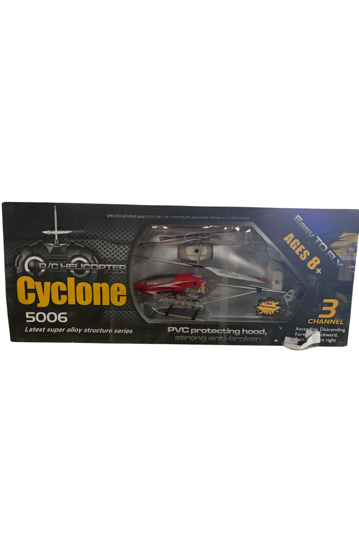 Kumandalı helikopter R/C cyclone 5006