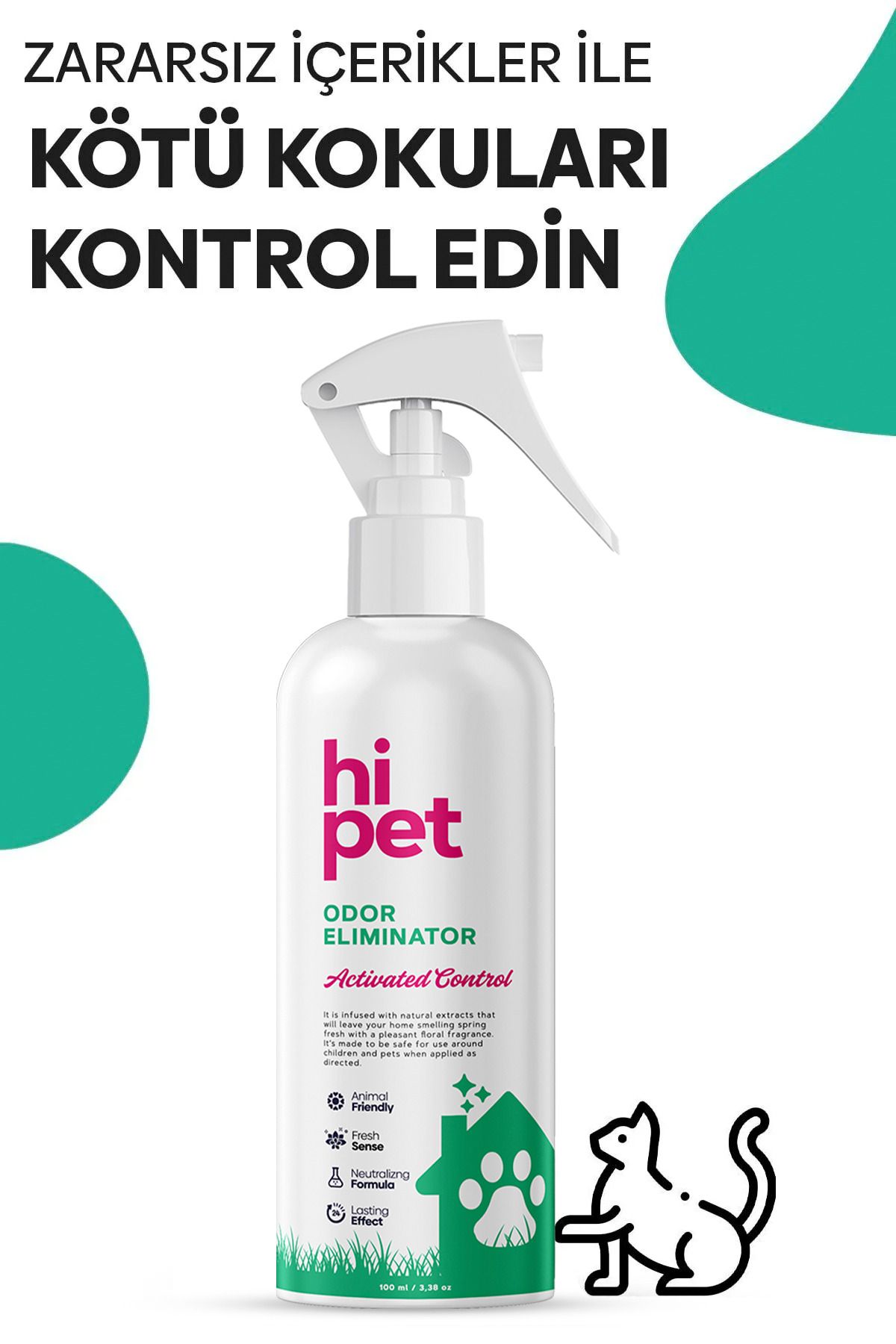 Kedi Koku Giderici Sprey