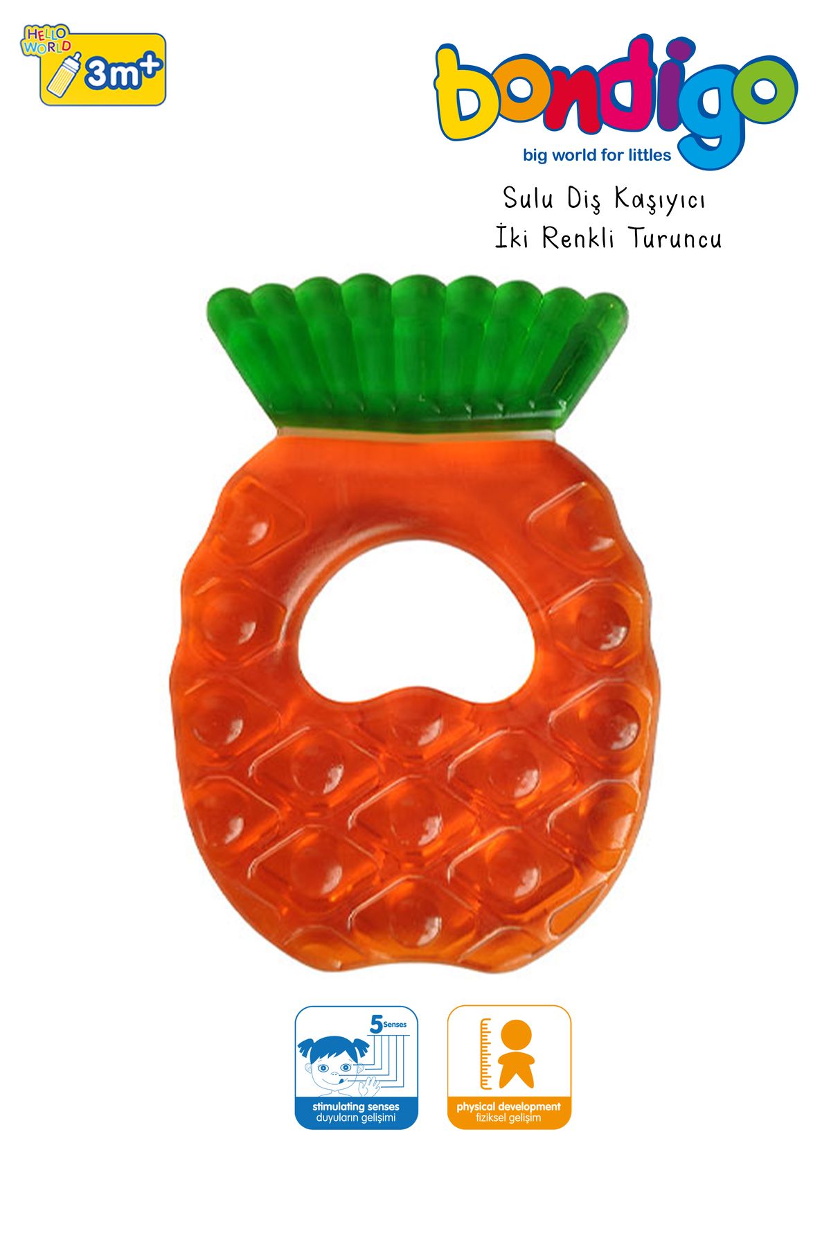 Turuncu Sulu Diş Kaşıyıcı Bl1047