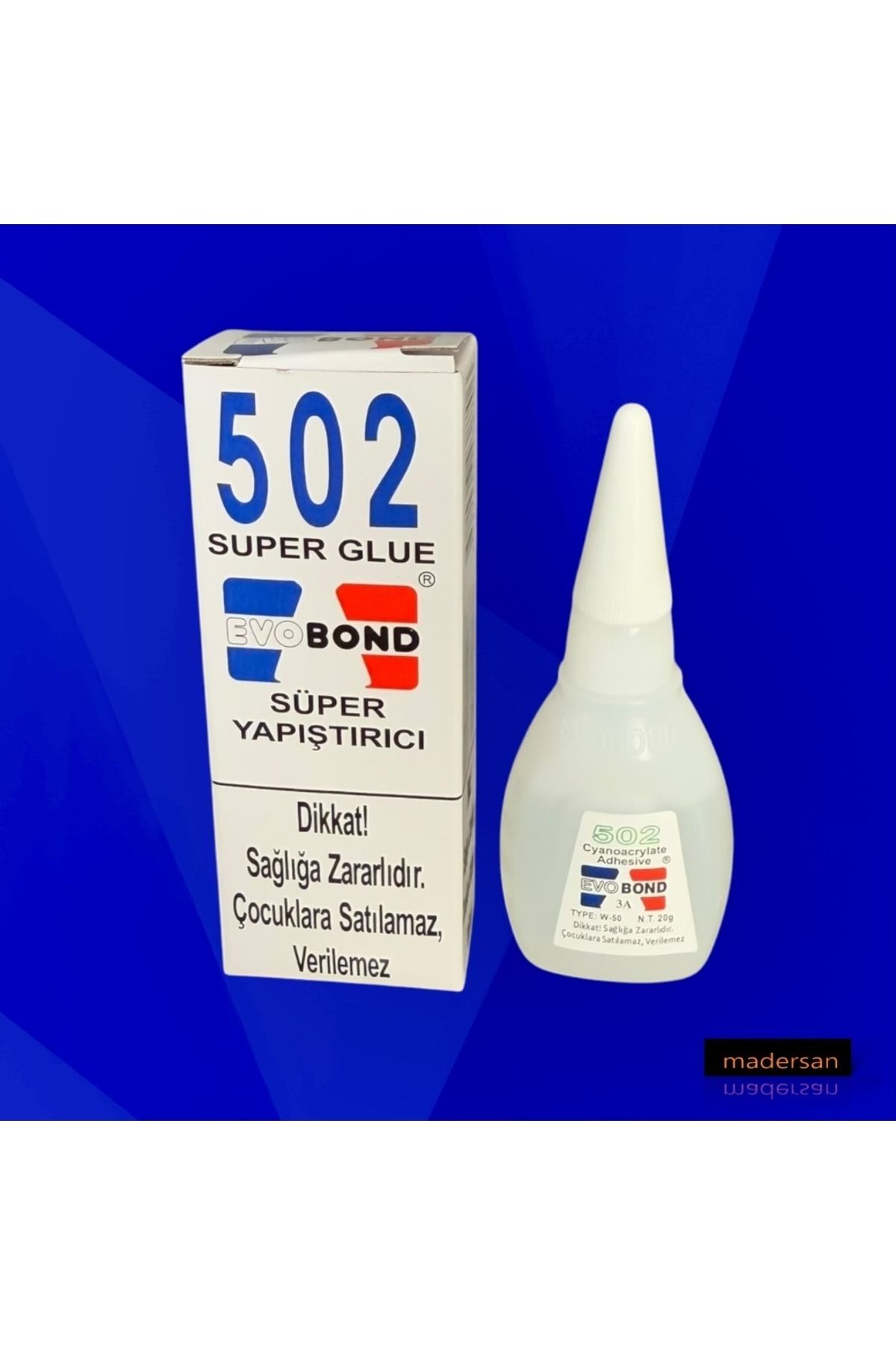 502 Japon Yapıştırıcı Ürün 20 Gr.