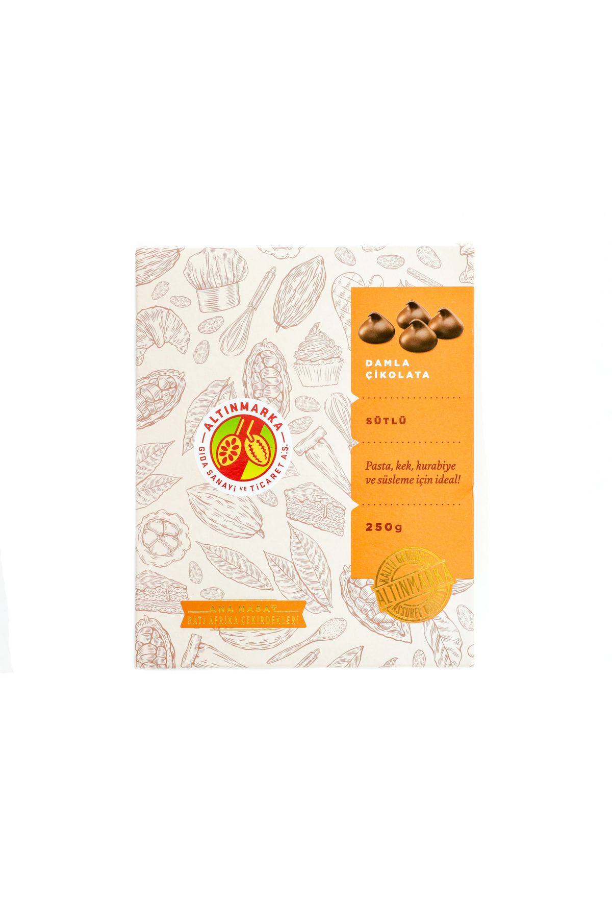 ALT 161 Sütlü Damla Çikolata 250g