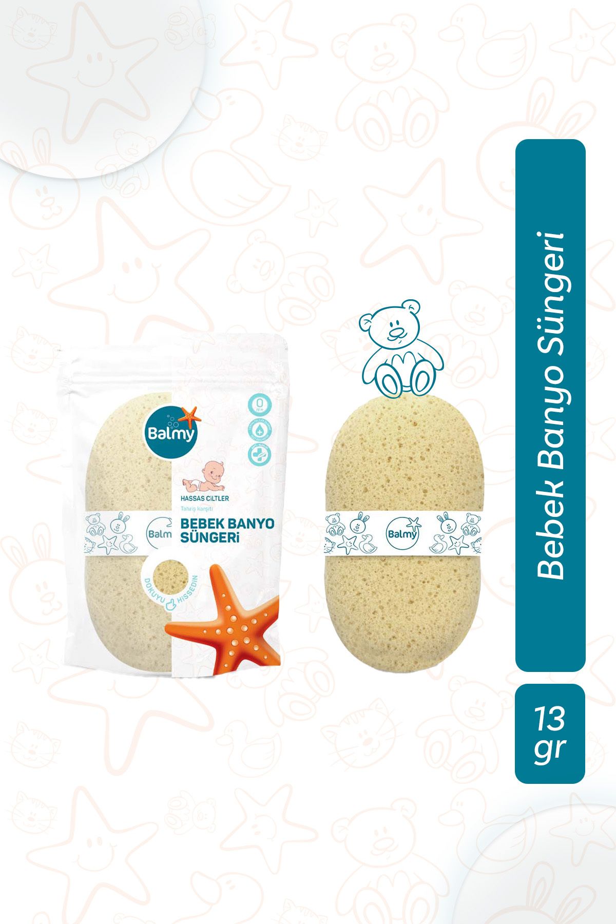 Bebek Banyo Süngeri