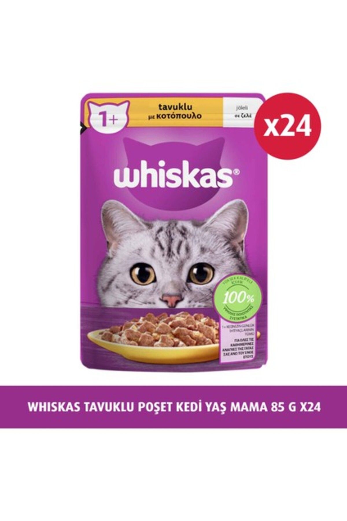 Tavuklu 85 gr 24x