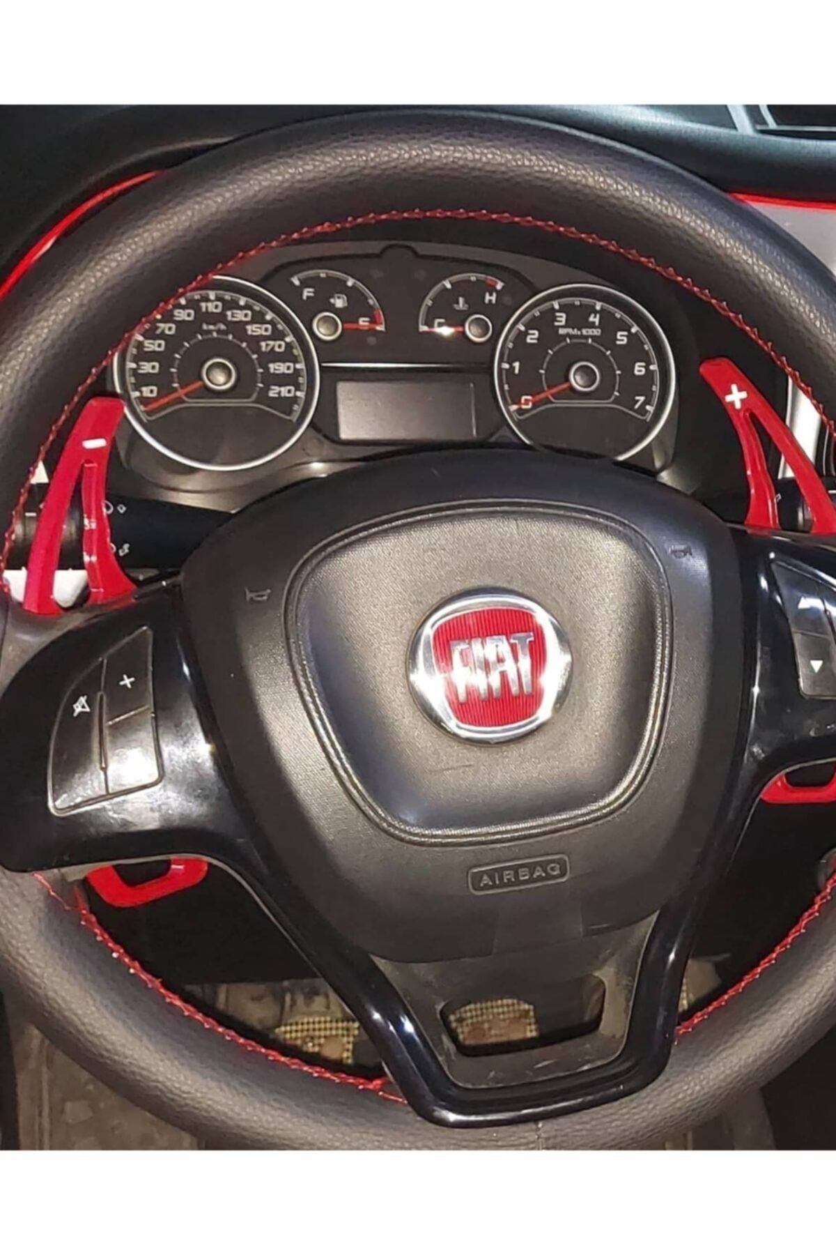 Universal F1 Kulakçık Pedal Shift Paddle Shift Kırmızı