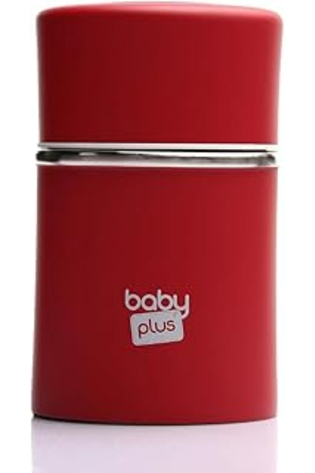 Paslanmaz Çelik Kırmızı Bebek Mama Saklama Termosu 260 ml