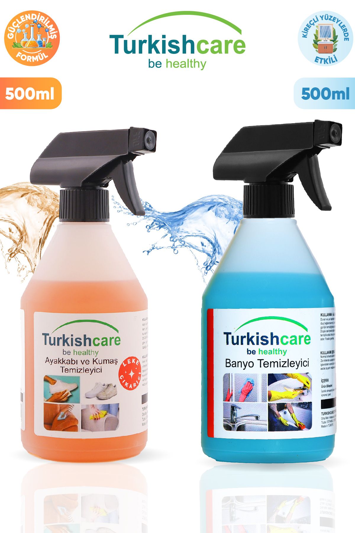 Ayakkabı Ve Kumaş Temizleme Spreyi Banyo Temizlik Spreyi