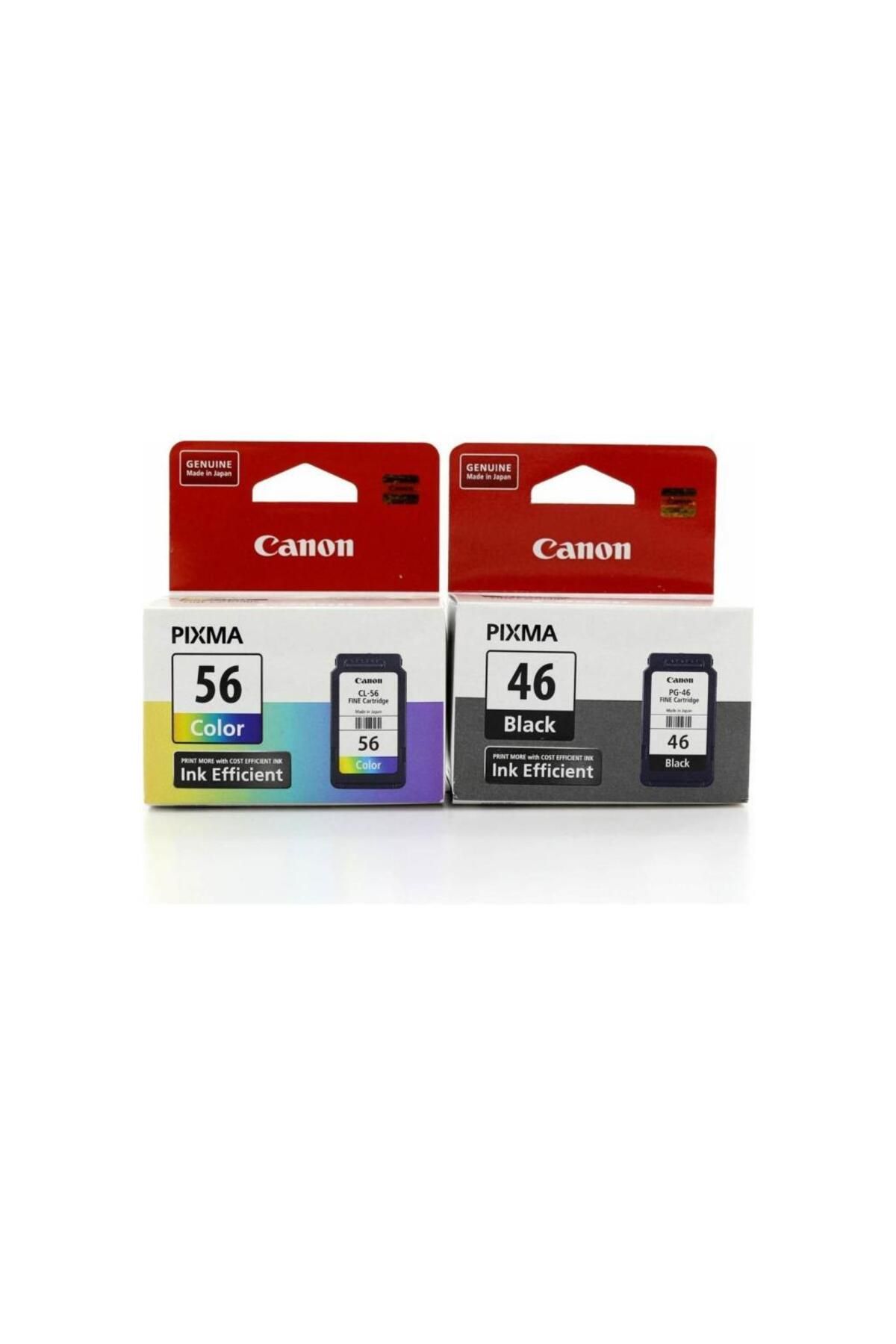 Pg-46 /cl-56 Pixma E404/E414/E464/E484 Siyah ve Renkli Kartuş