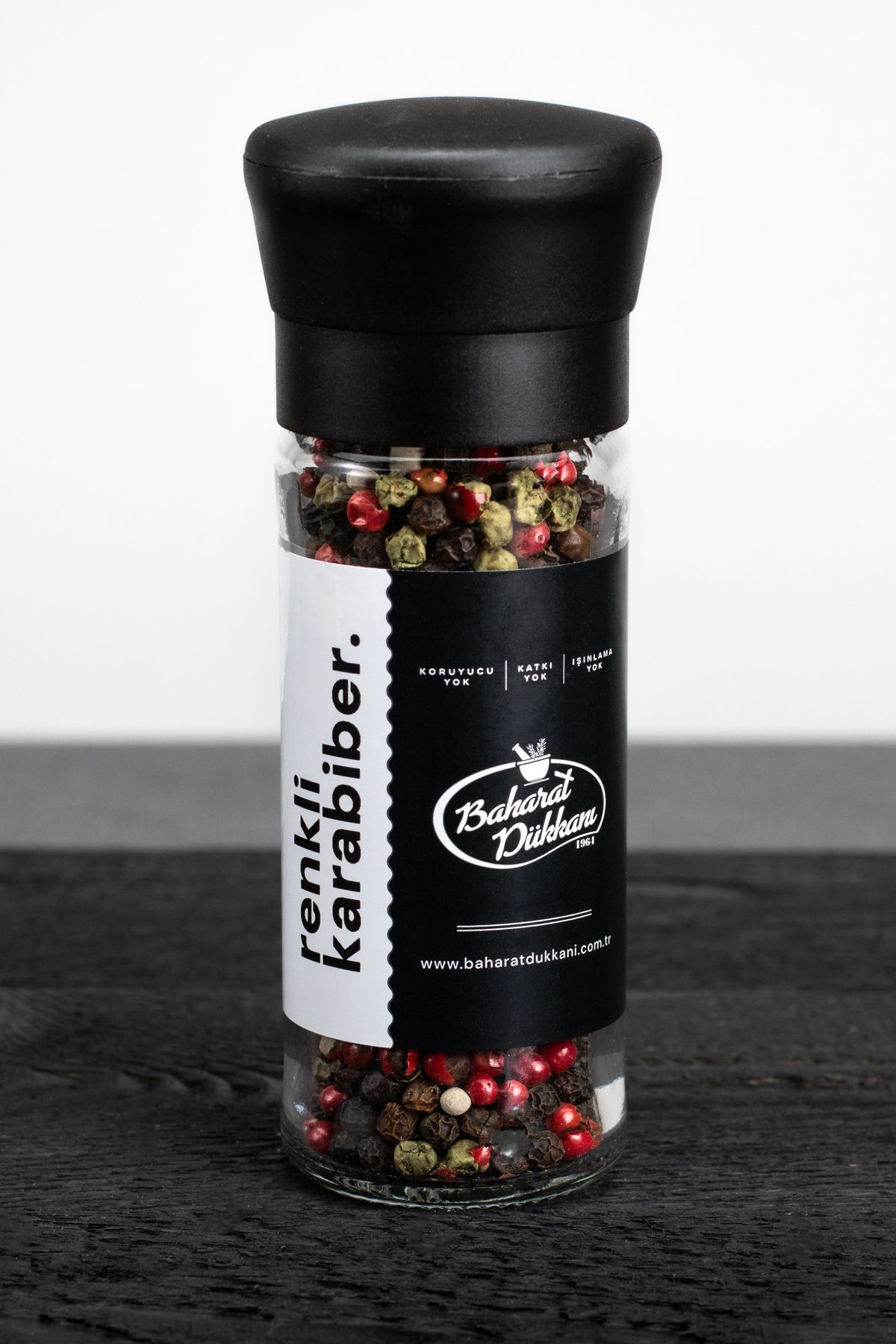 Renkli Karabiber 50gr (Değirmen Kapak)