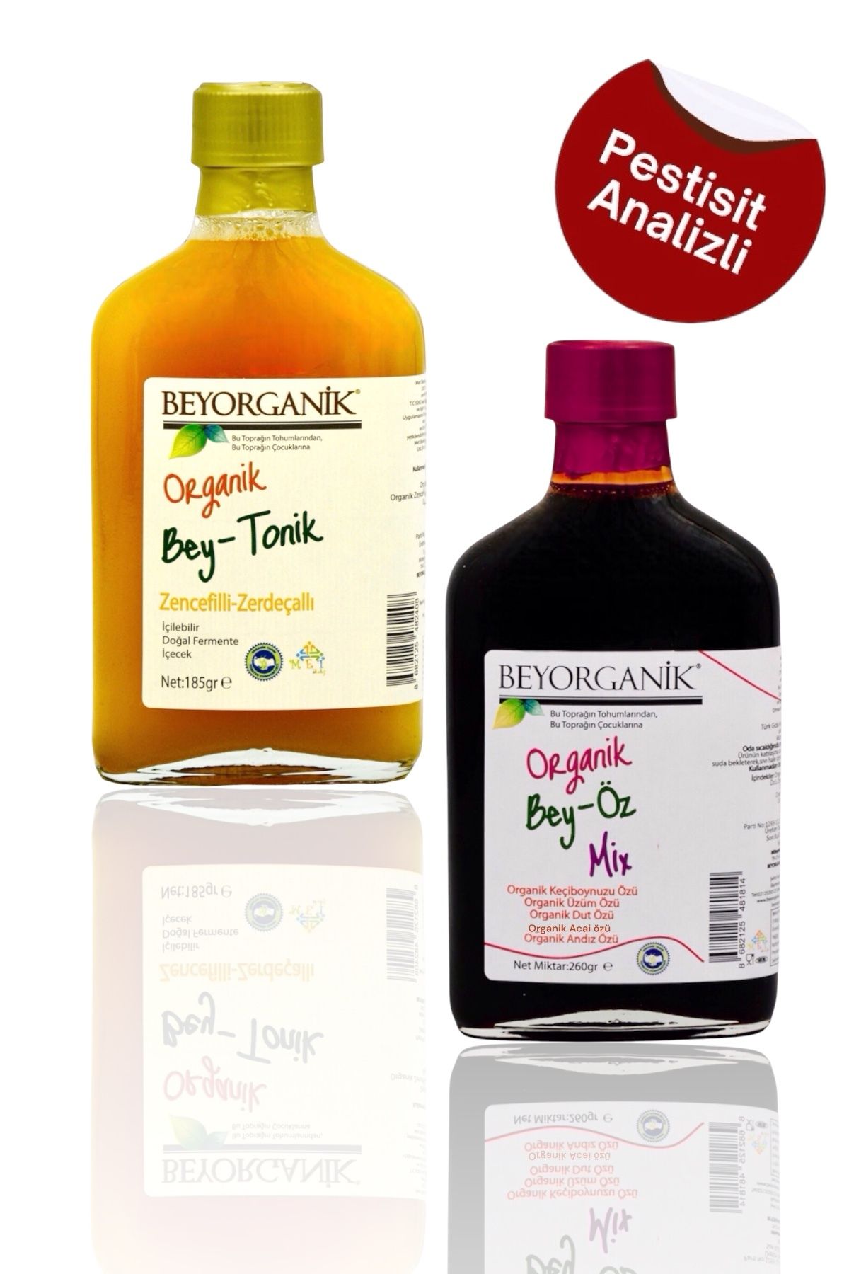 Organik Bey Öz & Bey Tonik 2'li Kış Kiti (PESTİSİT VE AĞIR METAL ANALİZLİ)