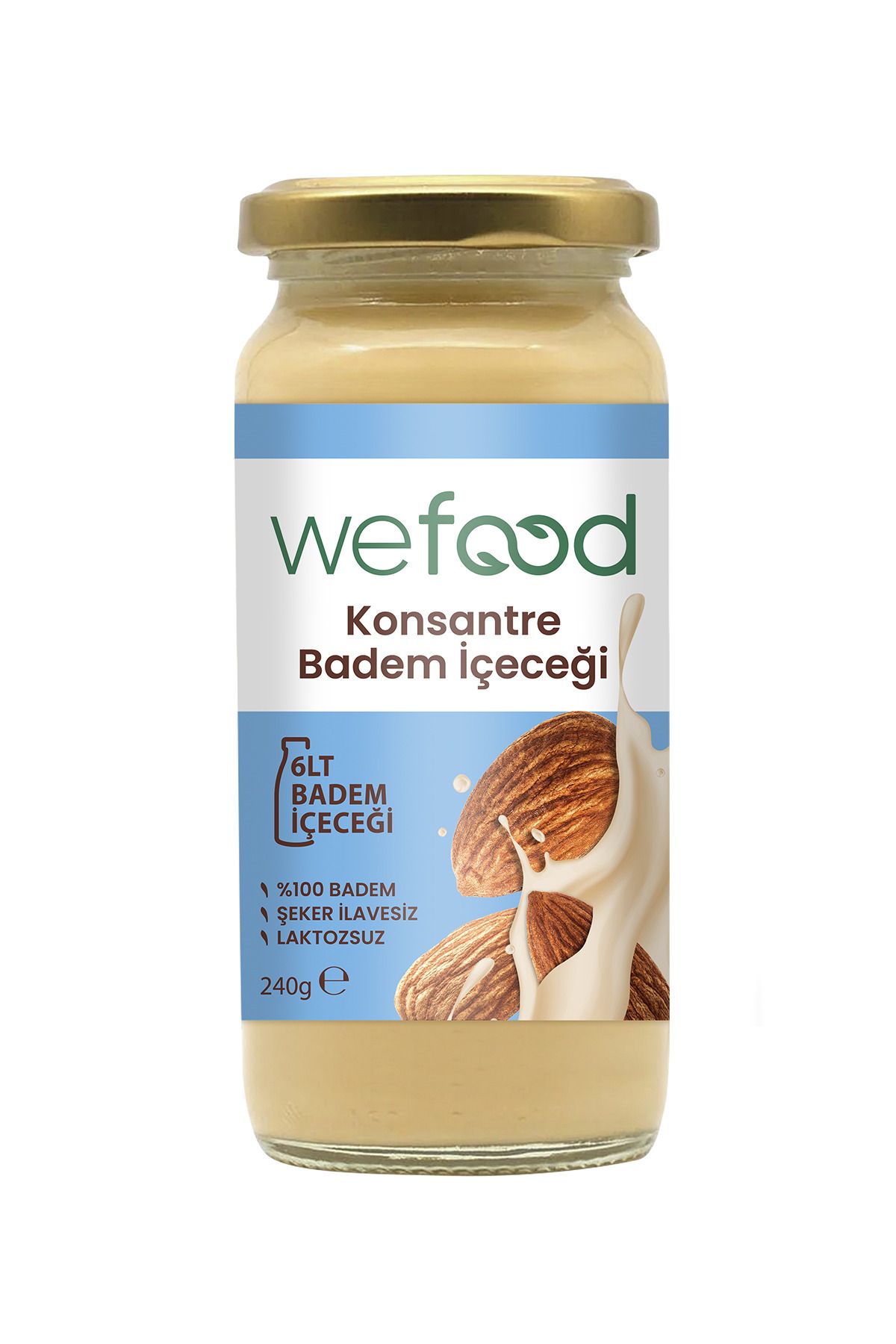 Konsantre Badem İçeceği (%100 Badem) 240 gr