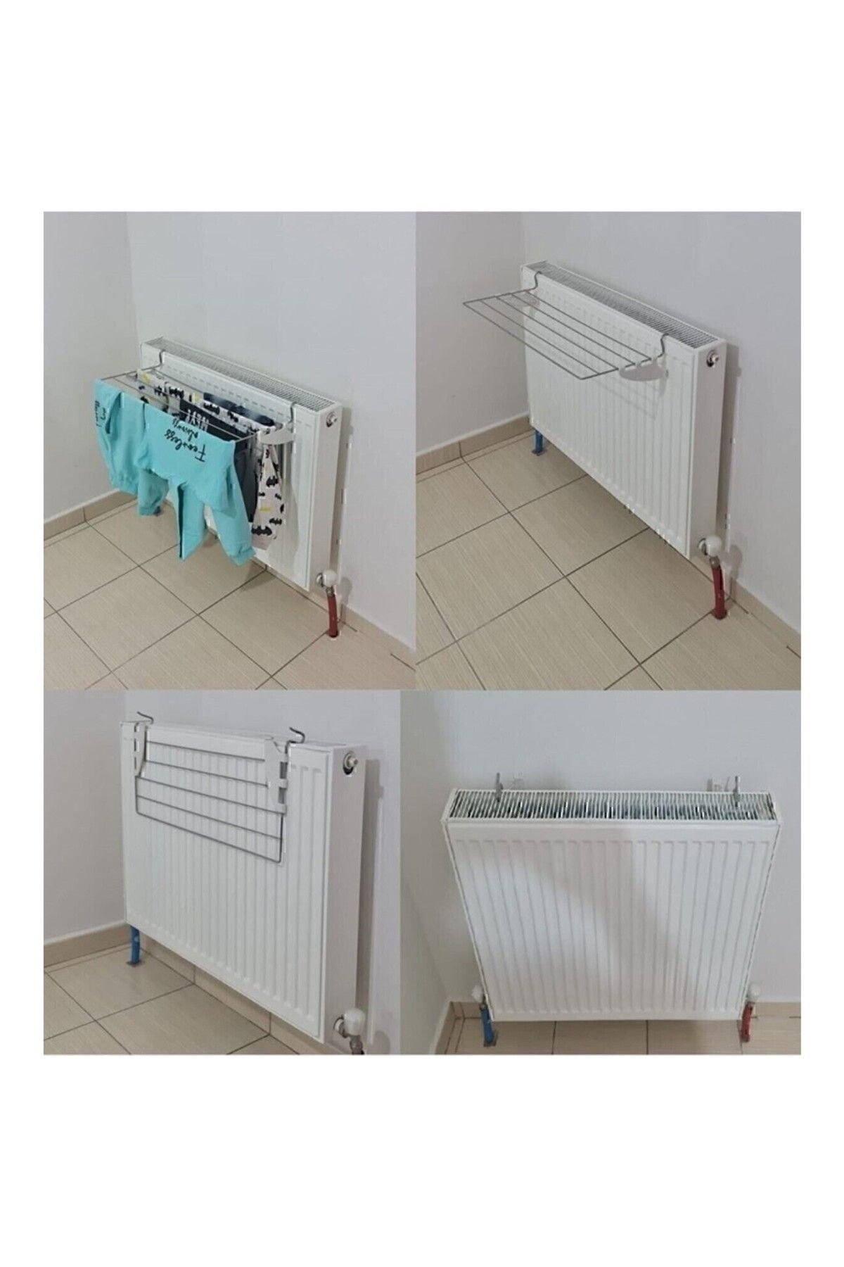 Petek Üstü Çamaşır Kurutmalık Çok Pratik Çok Kullanışlı 5 Telli 60cm