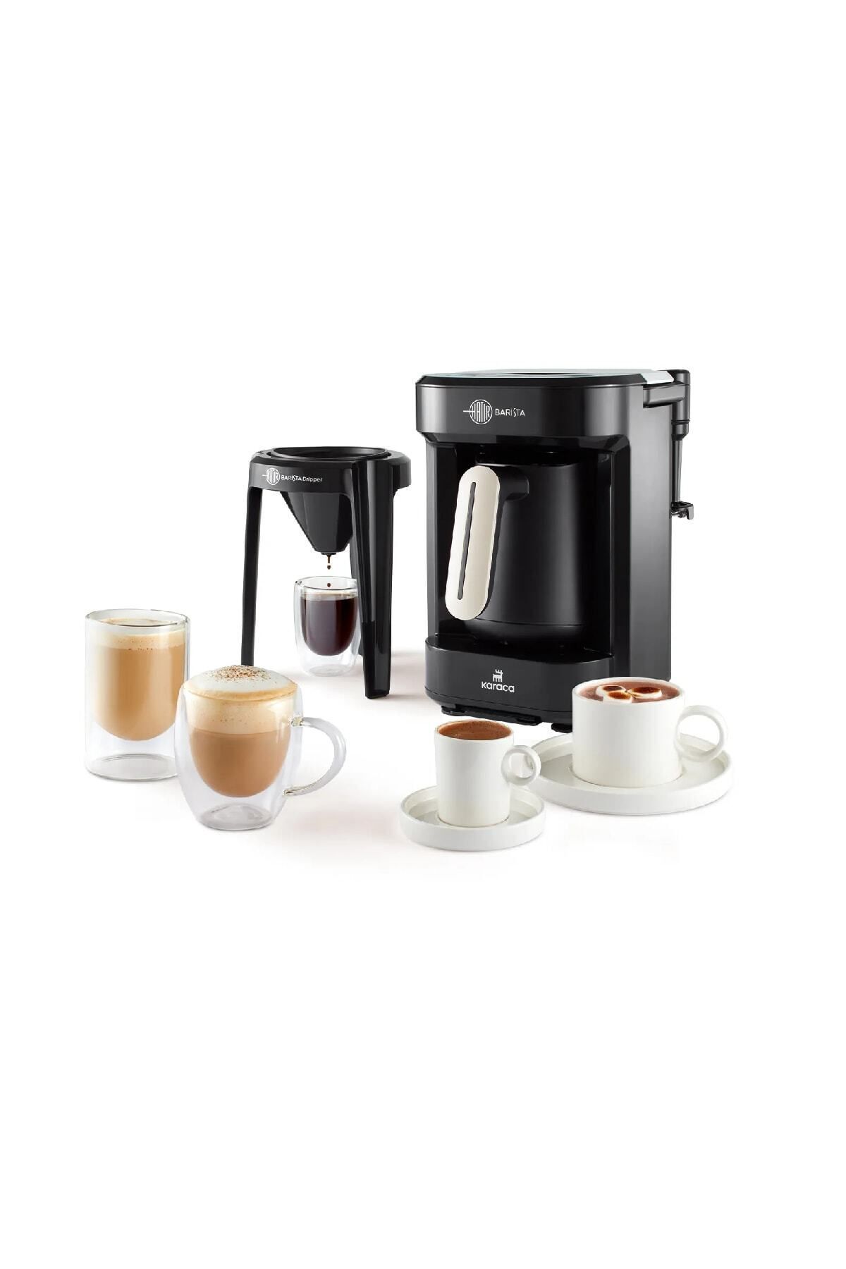 Hatır Barista Cappuccino ve Türk Kahve Makinesi Krem