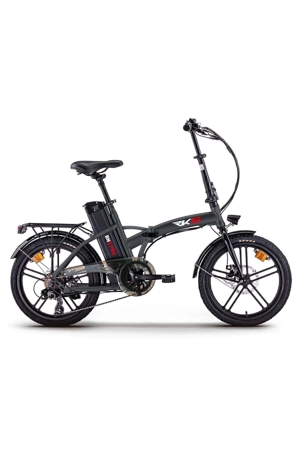 Bn5 Pro 250 Watt 36 Volt 7.5 Ah Bataryalı Elektrikli Katlanabilir Bisiklet Siyah
