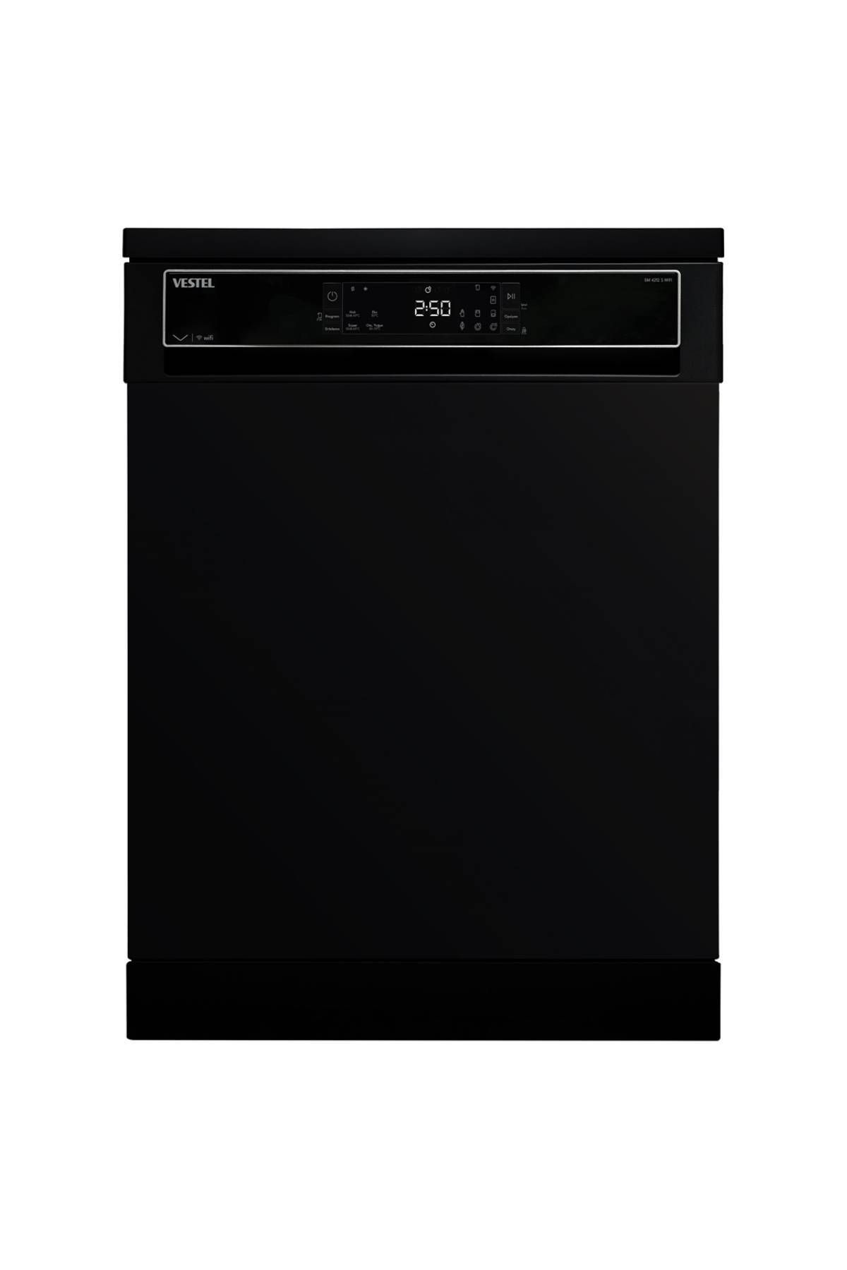 Bm 4212 S Wi-fi 4 Programlı Siyah Bulaşık Makinesi