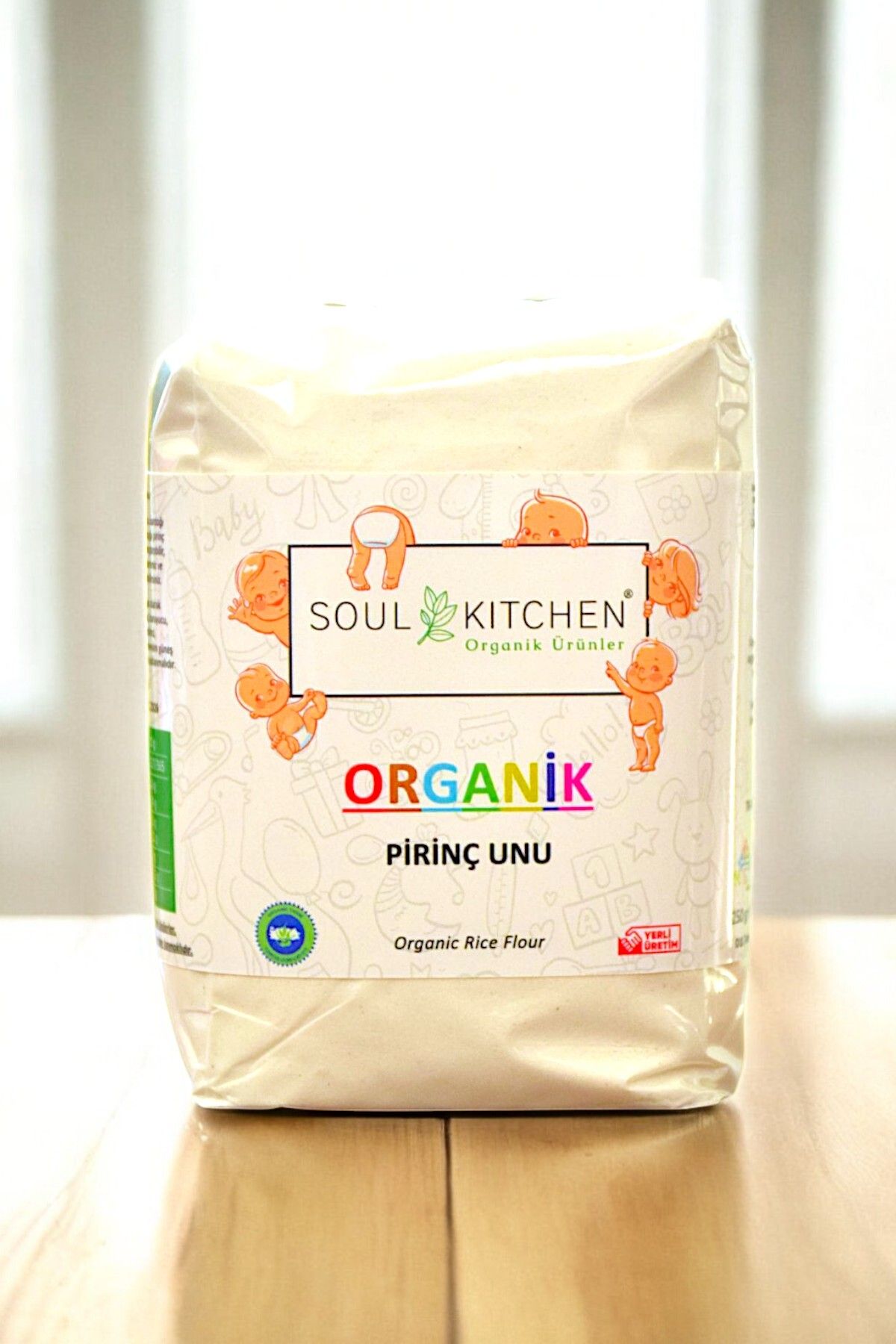 Organik Bebek Pirinç Unu 250gr
