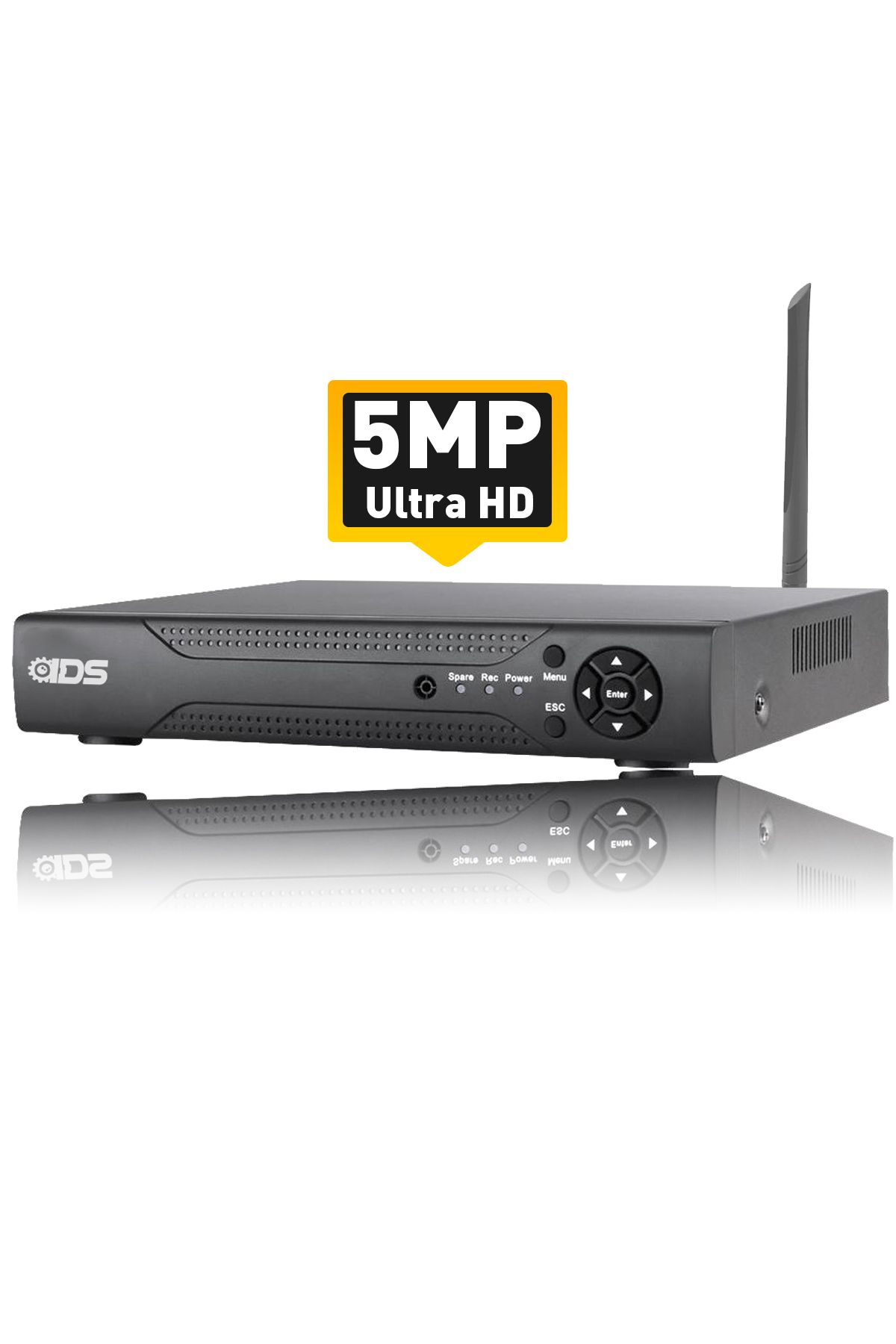 4 Kanal 5mp 2k Ultra Hd H265 Dvr Kayıt Cihazı - Yüz Tanıma - Wıfı - Araç Ve Insan Algılama