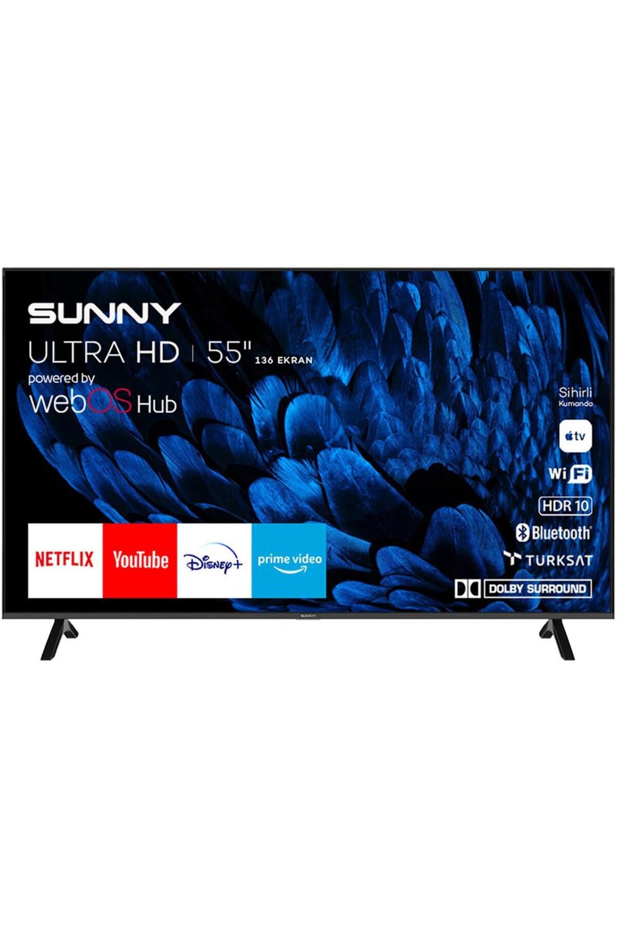 Sn55fmn252 Frameless 55'' 139 Ekran 4k Webos 2.0 Smart Wifi Led Tv