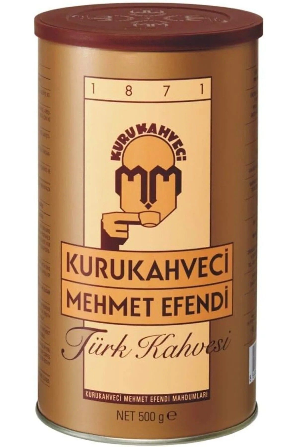 Kahve 500 gr Teneke Kutu