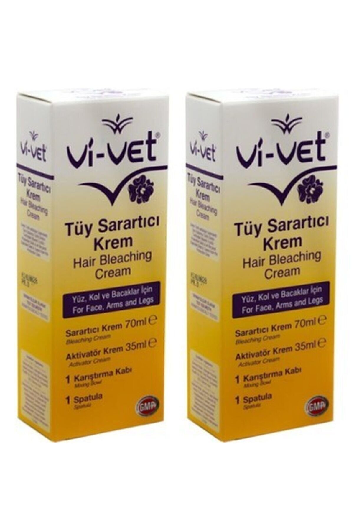 Tüy Sarartıcı Krem 70 Ml-35Ml x2 Adet