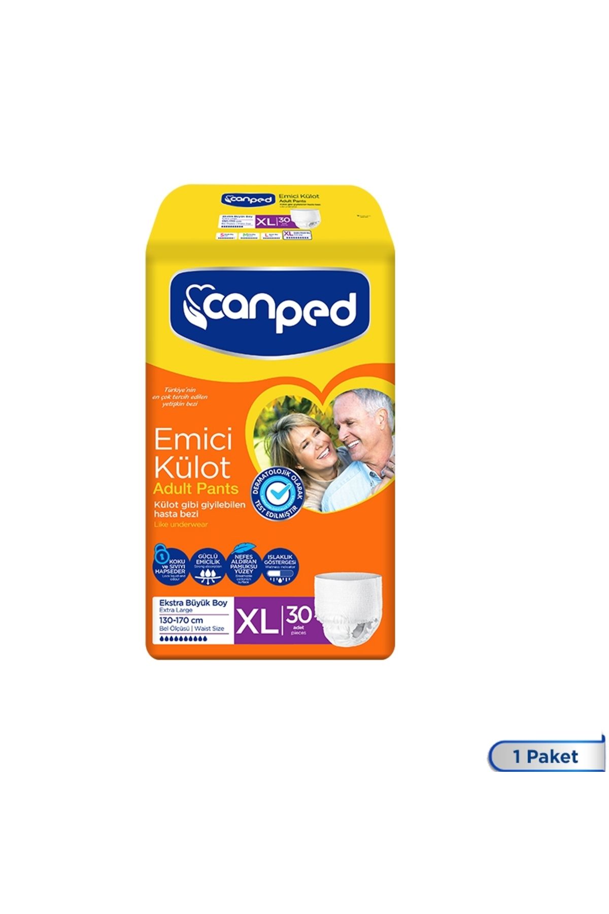 Emici Külot Extra Büyük Boy Large 30 Adetttt