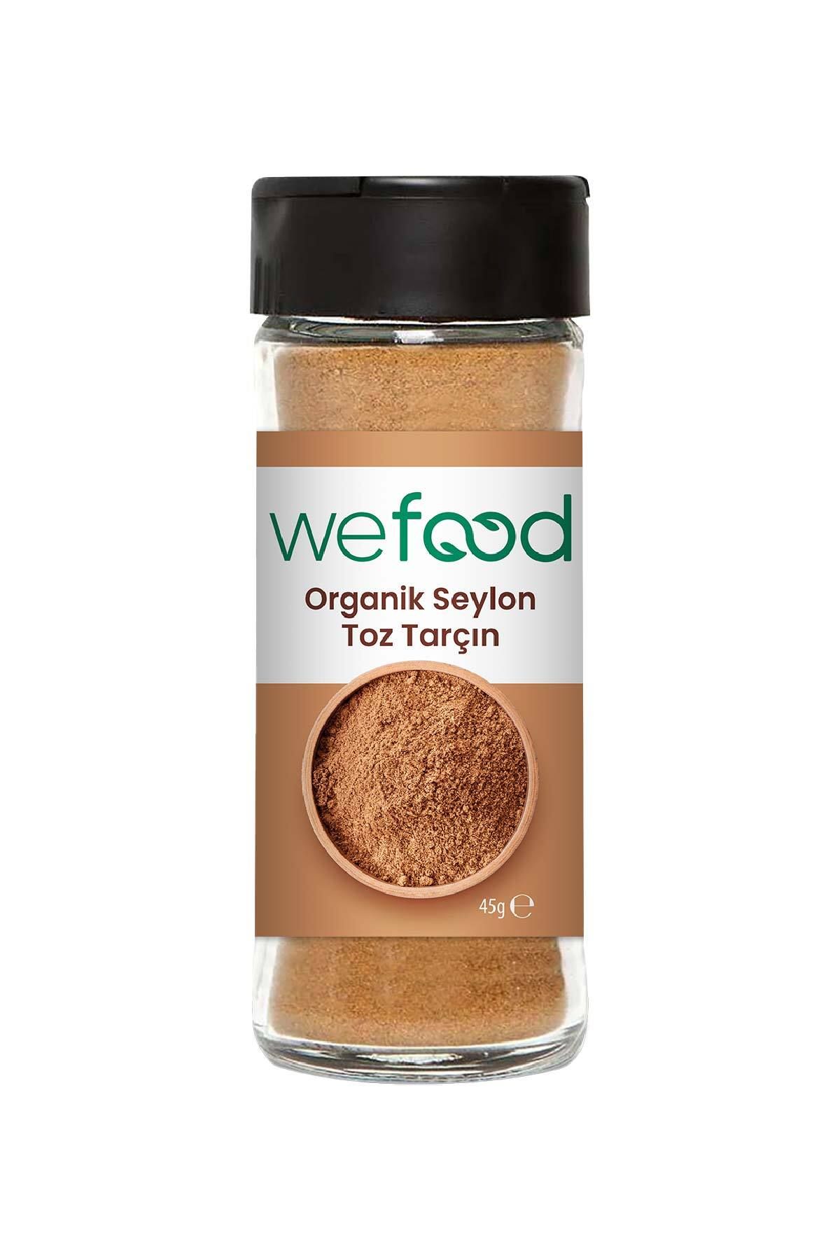 Organik Glütensiz Vegan Katkısız Seylon Tarçın Tozu 45 Gr.