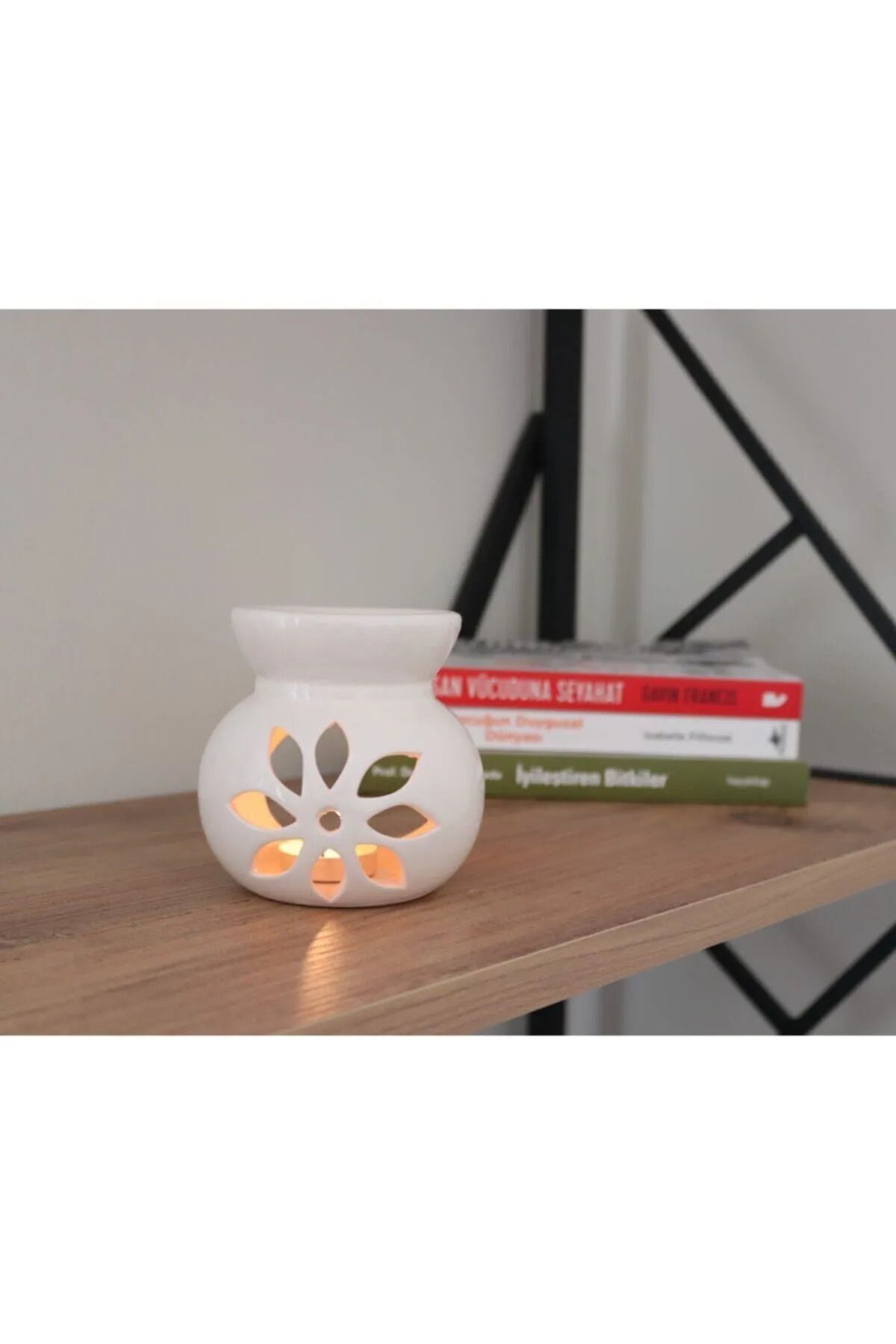 Lotus Buhurdanlık Seramik El Emeği Buhurdan
