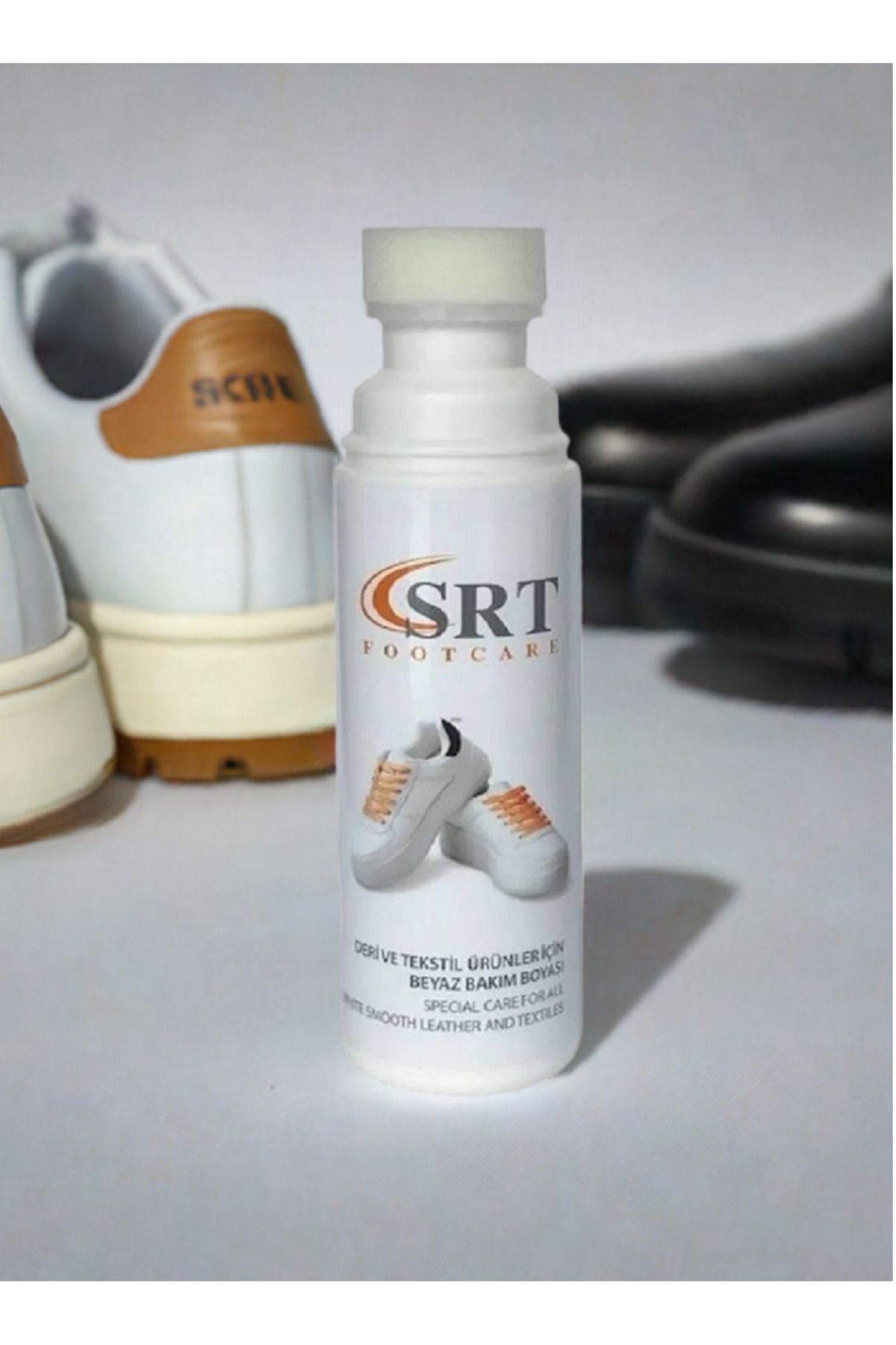 Beyaz Spor Ayakkabı Boyası, Deri Kumaş Ve Taban Boyası 75 ml 1 Adet