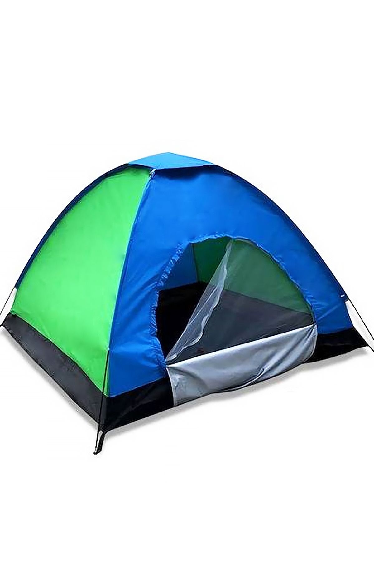 Kamp Çadırı 3 Kişilik Dayanıklı Kolay Kurulum Renkli 200x150x110