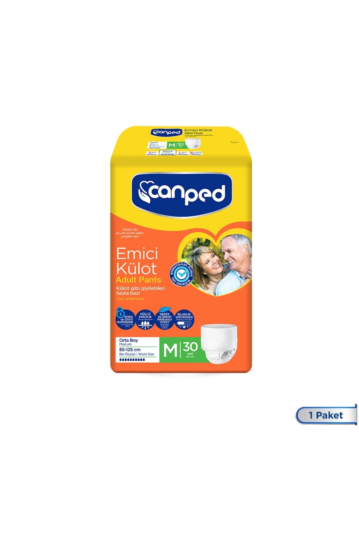 Emici Külot Orta Boy Medium 30 Adet
