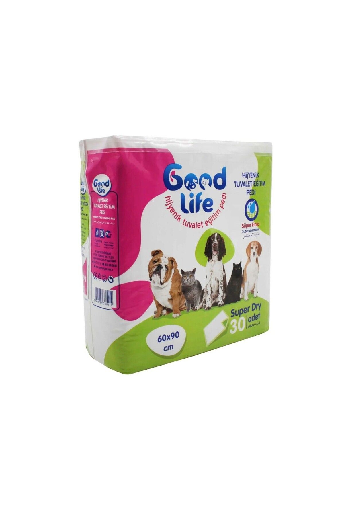 30’lu Kedi Köpek Tuvalet Eğitim Çiş Pedi 60x90