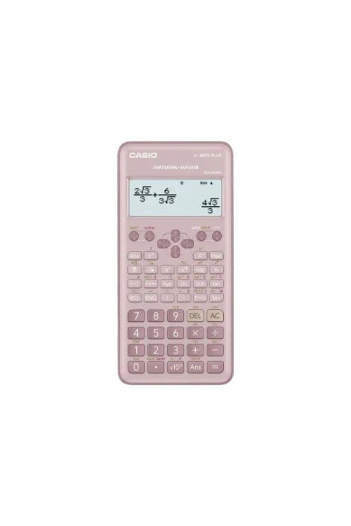 Fx-82es Plus Pembe Bilimsel Fonksiyonlu Hesap Makinesi 2.versiyon