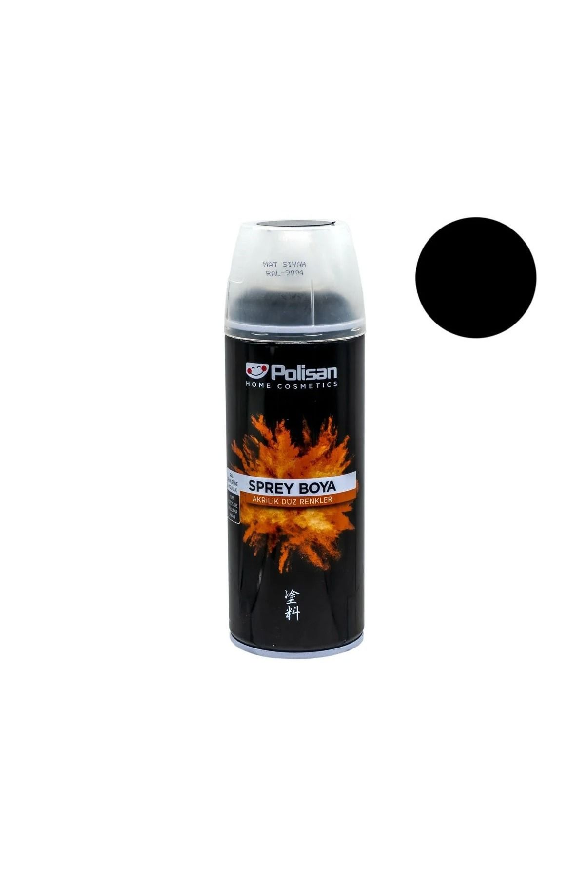Mat Siyah Sprey Boya 400 ml - Ral 9004