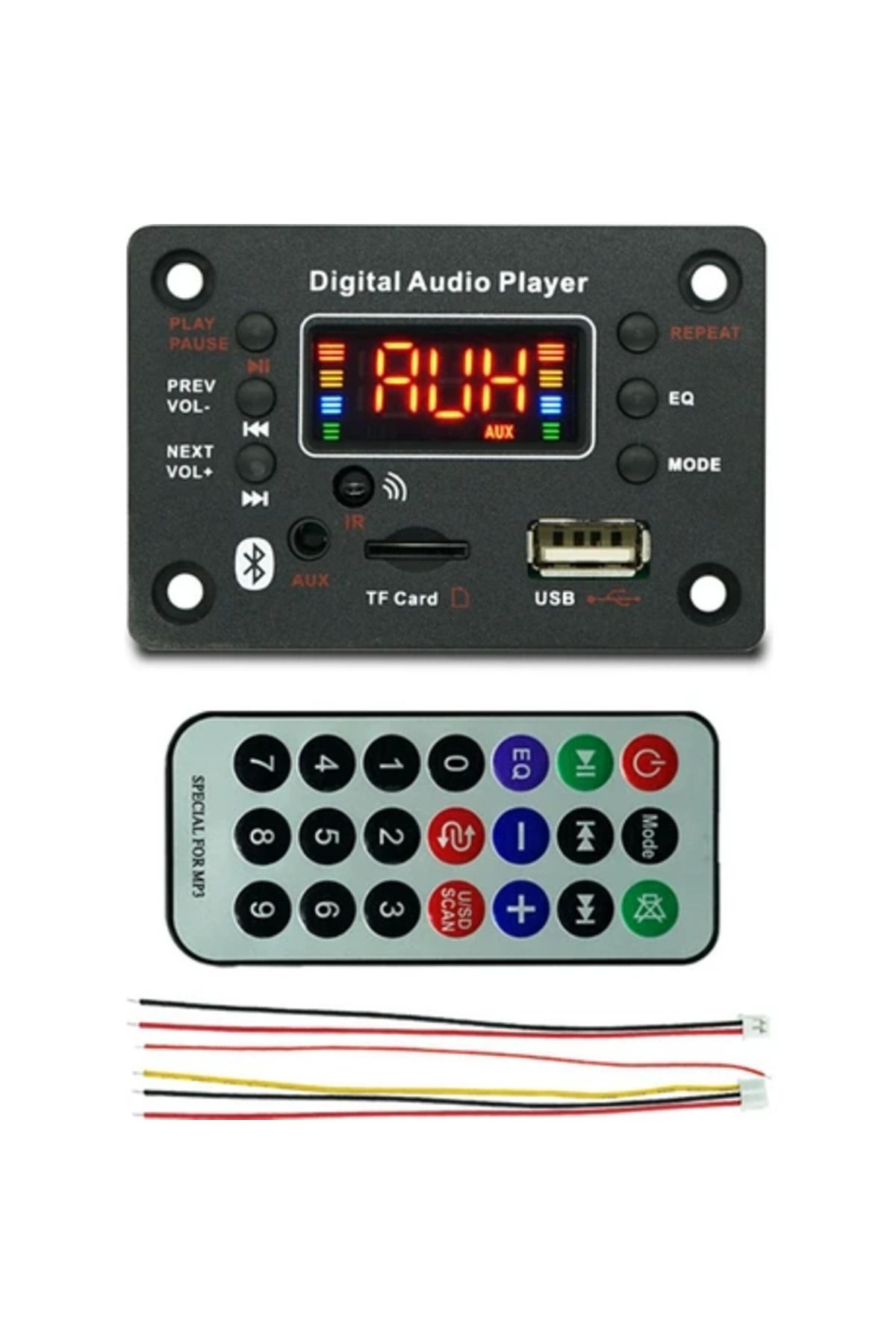 Mp3 Çalar Modülü Bluetooth Uyumlu Jq-Güç Amplifikatörü Dekoder Kurulu Amplifikatör